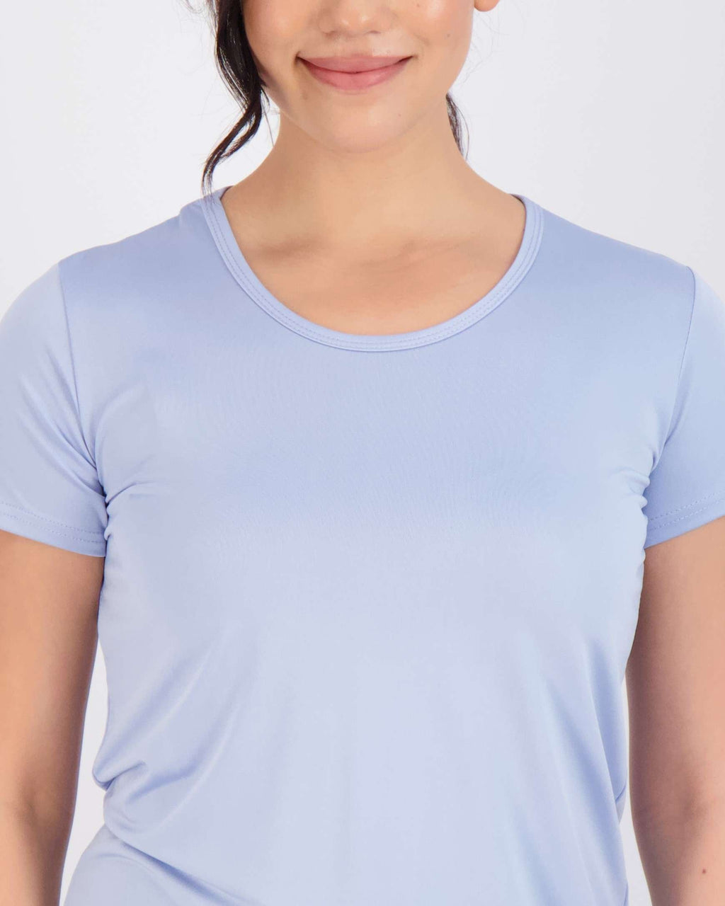 5 Pack: Womens Dry Fit Short-Sleeve Crew Neck Active T-Shirt