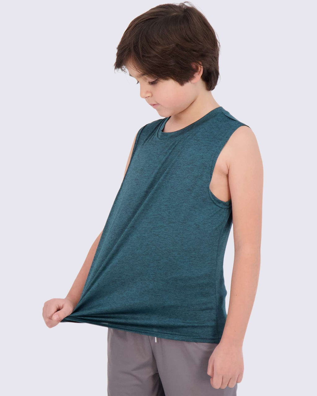 5 Pack: Boys Dry-Fit Active Tank Top