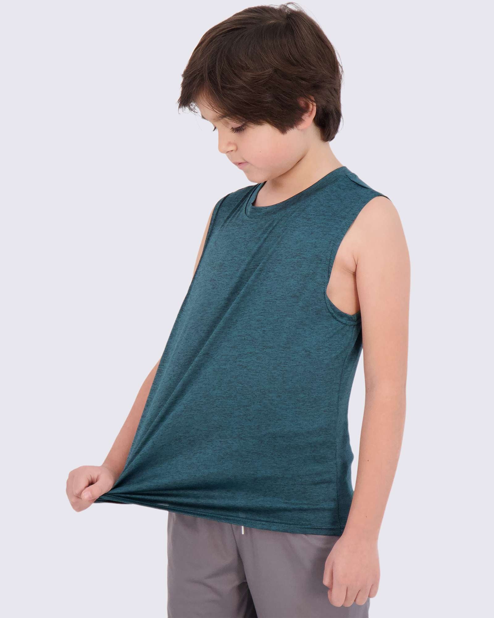 5 Pack: Boys Dry-Fit Active Tank Top