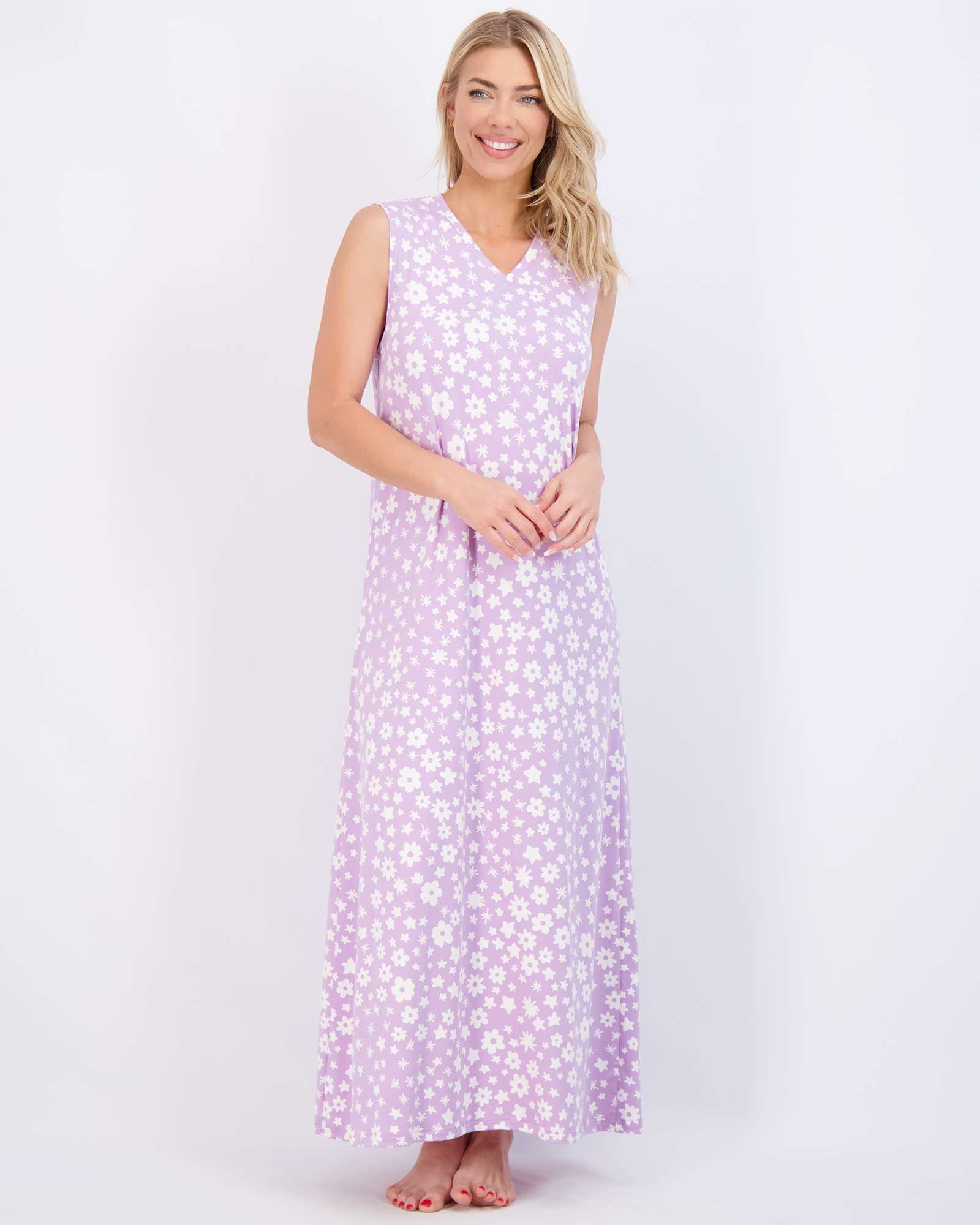 3 Pack: Women's Soft Tank Nightgown (Available in Plus Size)