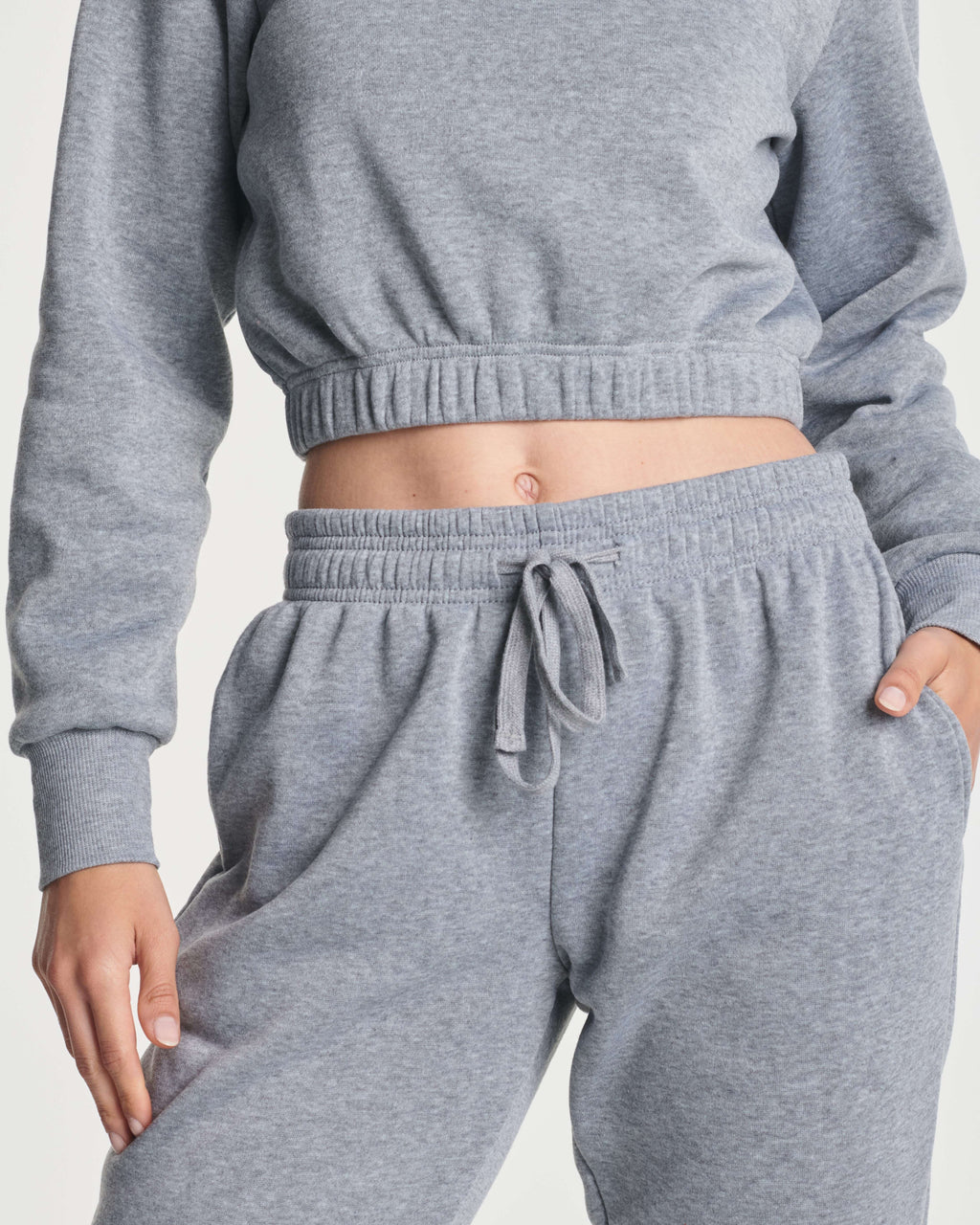 3 Pack: Women's Fleece Jogger Sweatpants with Elastic Cuff (Available in Plus Size)
