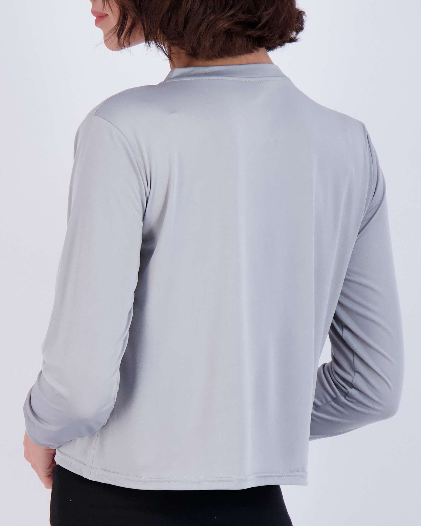 5 Pack: Womens Dry Fit Crop Top Long Sleeve