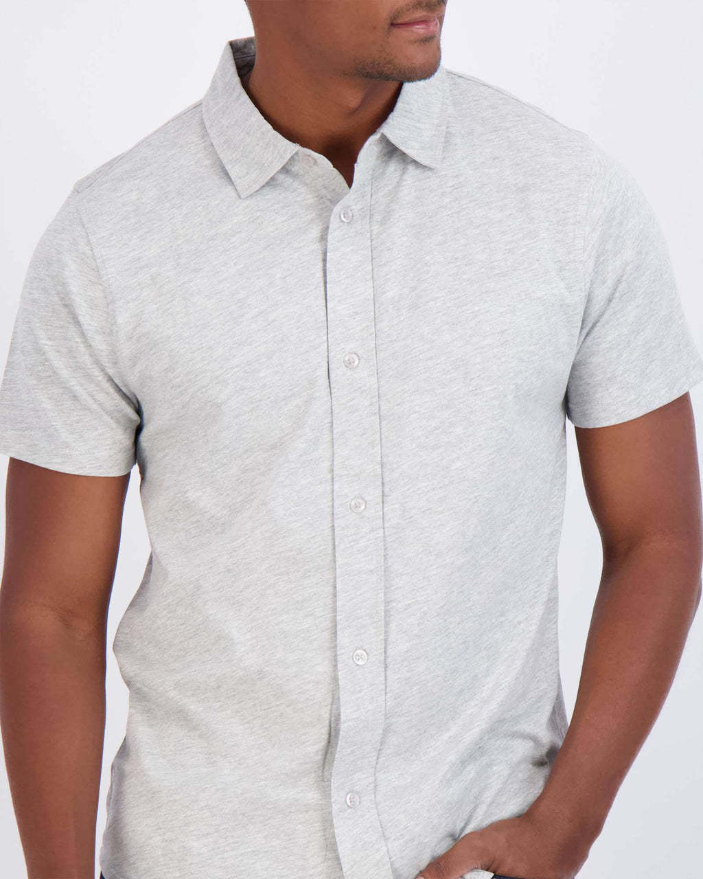 3 Pack: Men's Regular Fit Short Sleeve Button Down Shirt (Available in Big & Tall)