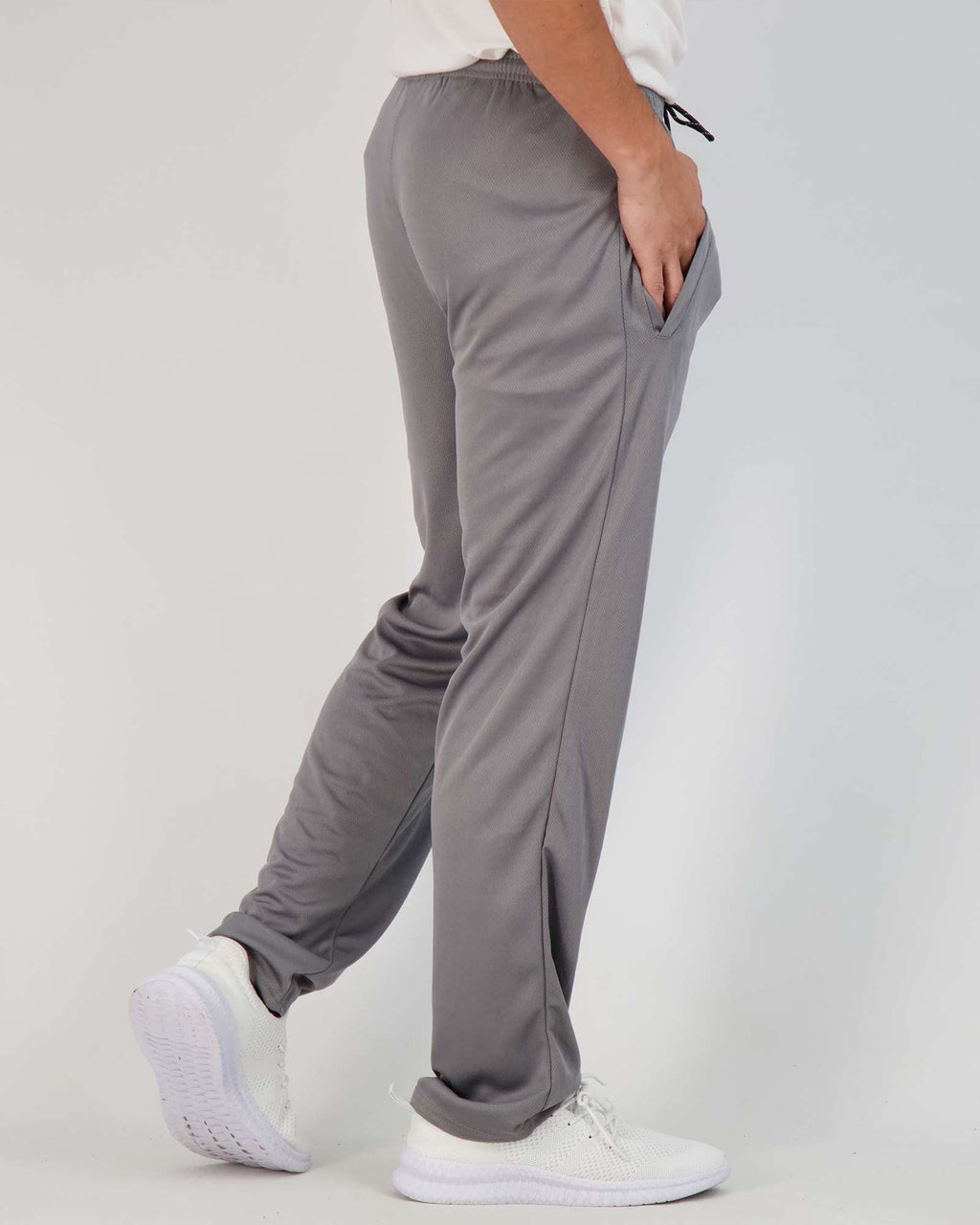 3 Pack: Mens Mesh Active Open Bottom Sweatpants