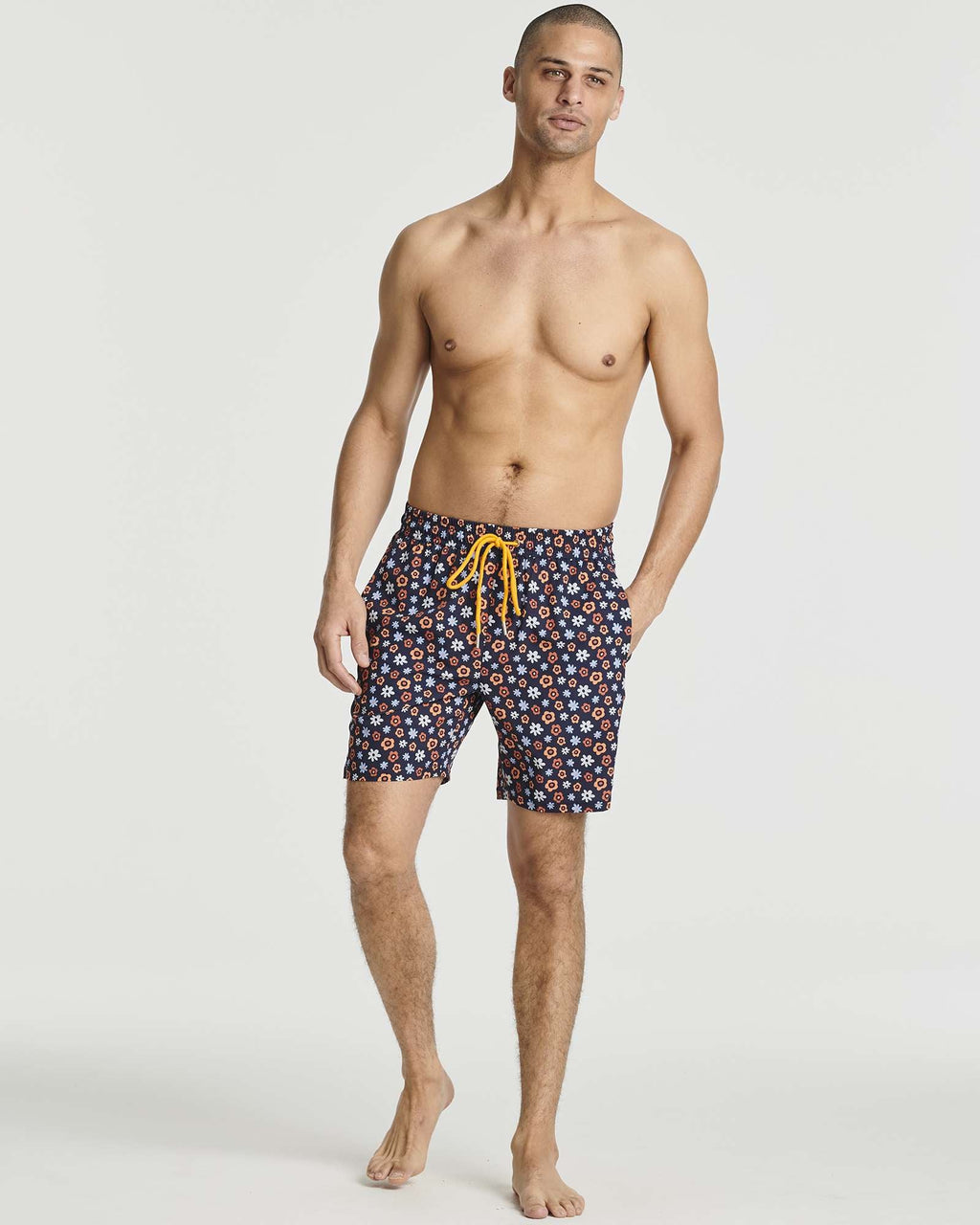 3 Pack: Men's 7" 2-in-1 Swim Trunks with Compression Liner