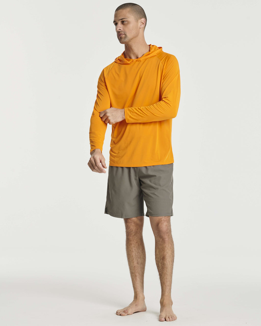 3 Pack: Men's Rash Guard Hoodie (Available In Big & Tall)