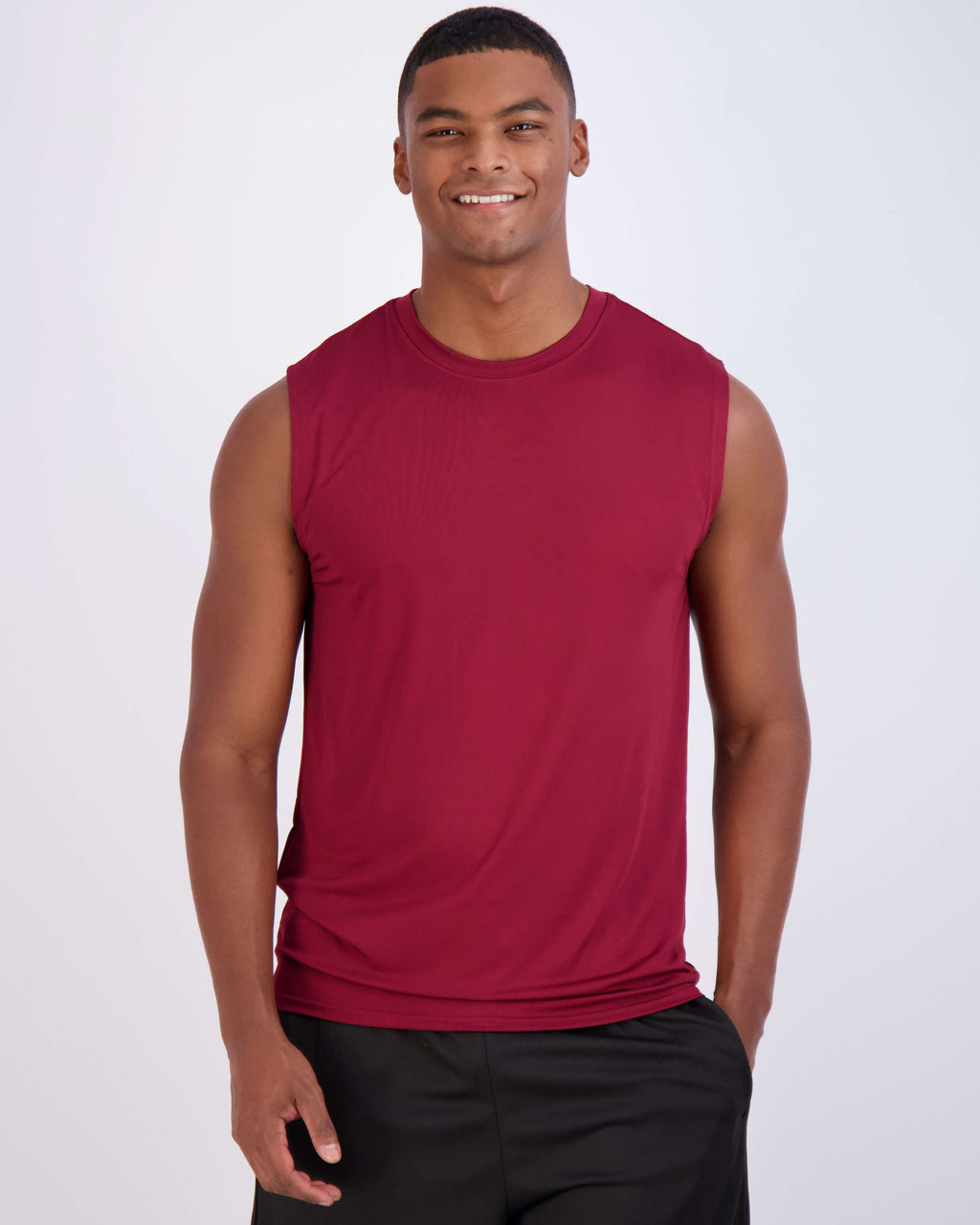 5 Pack: Mens Dry-Fit Active Tech Tank Top
