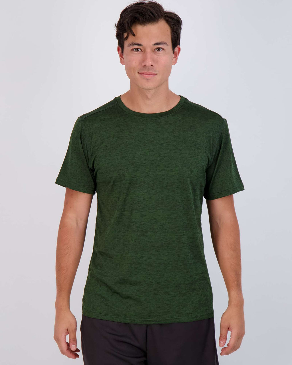 5 Pack: Mens Dry-Fit Active Crew Neck T-Shirt