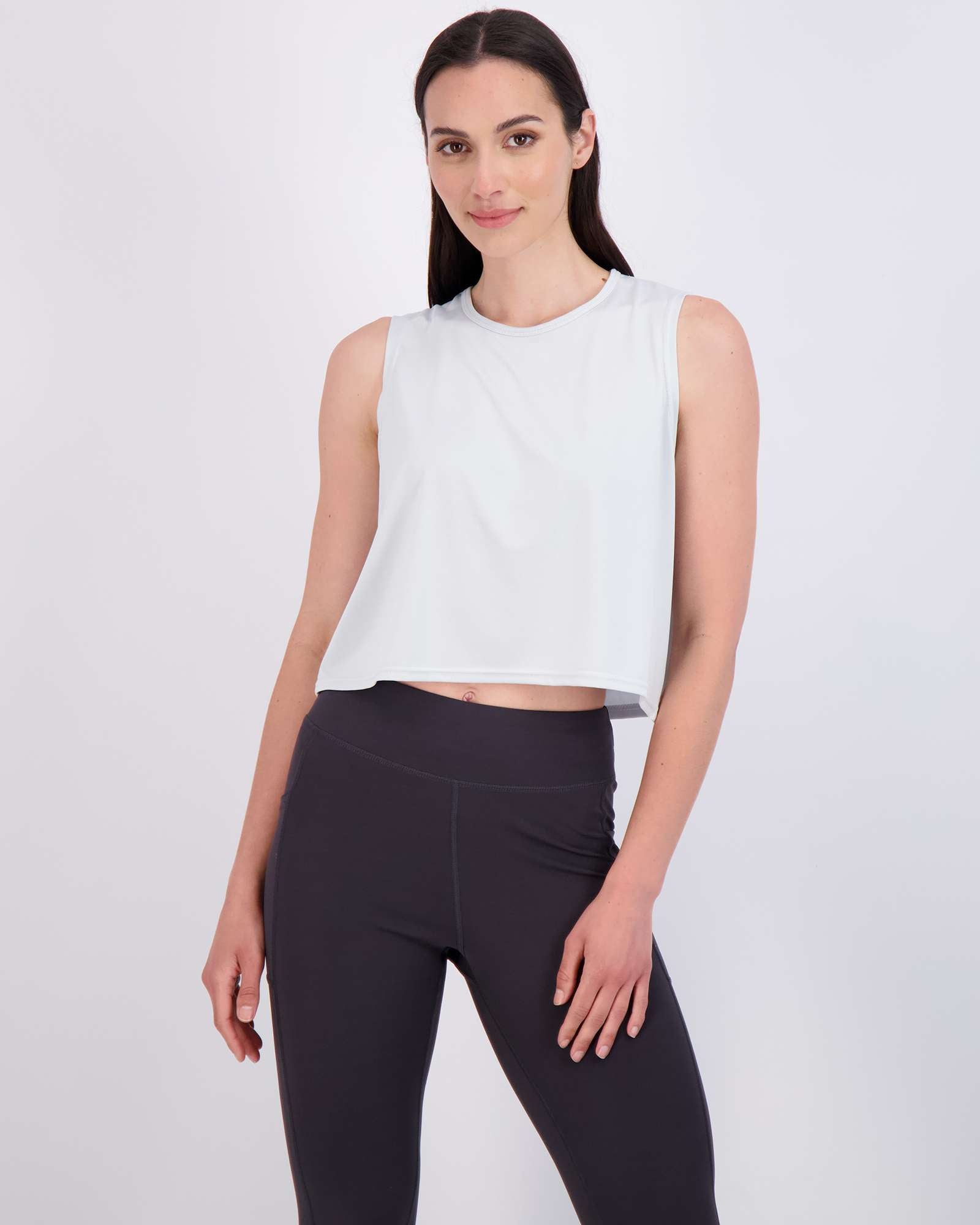 5 Pack: Women's Dry Fit Crop Tank Top