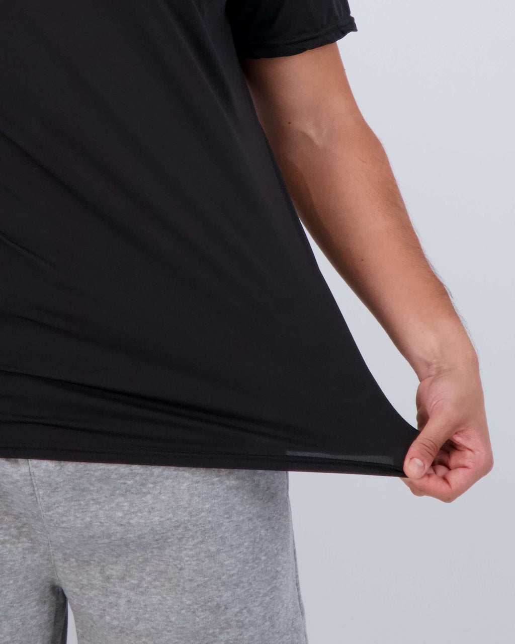 5 Pack: Mens Dry-Fit Active Crew Neck T-Shirt