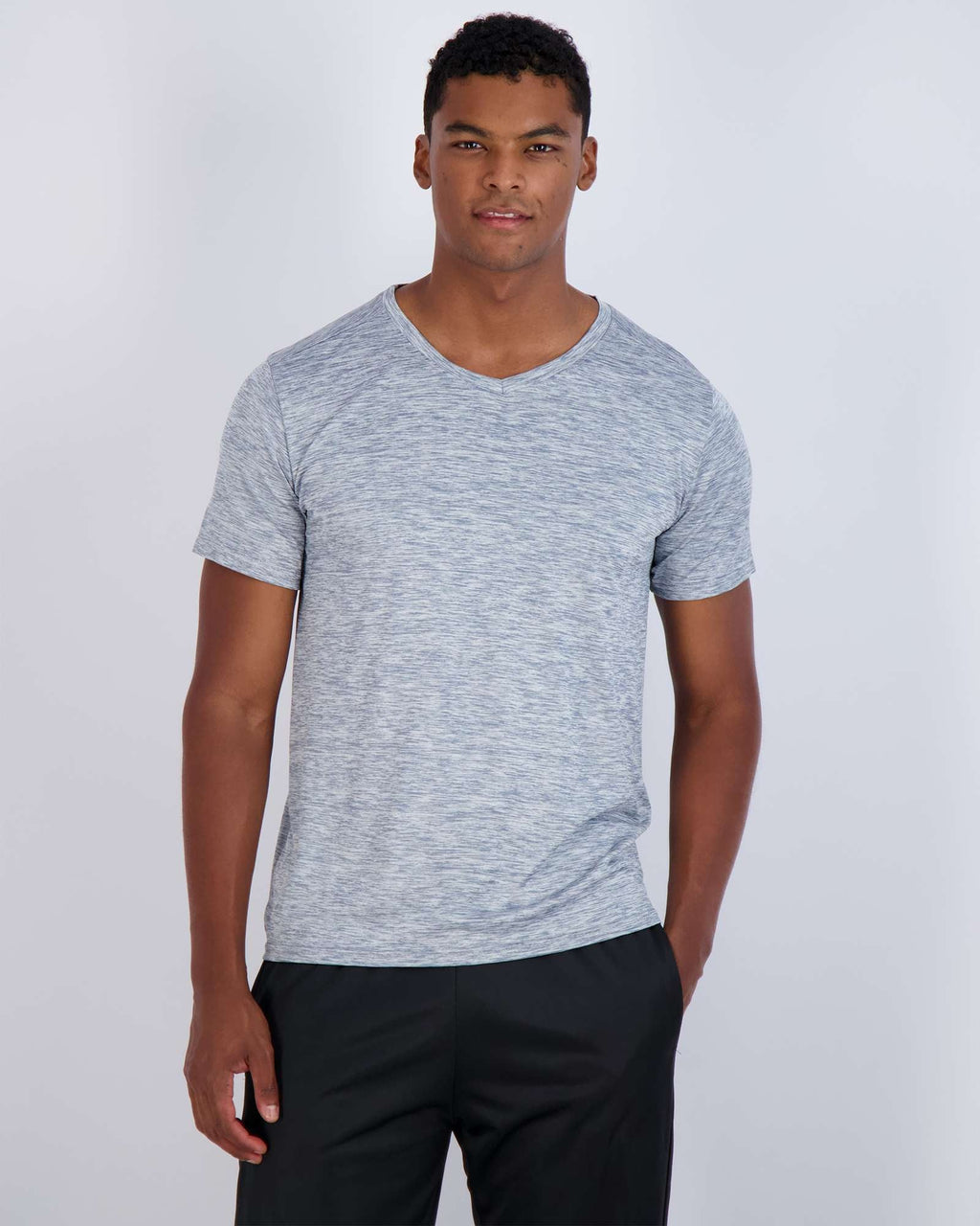 5 Pack: Men’s V-Neck Dry-Fit T-Shirt