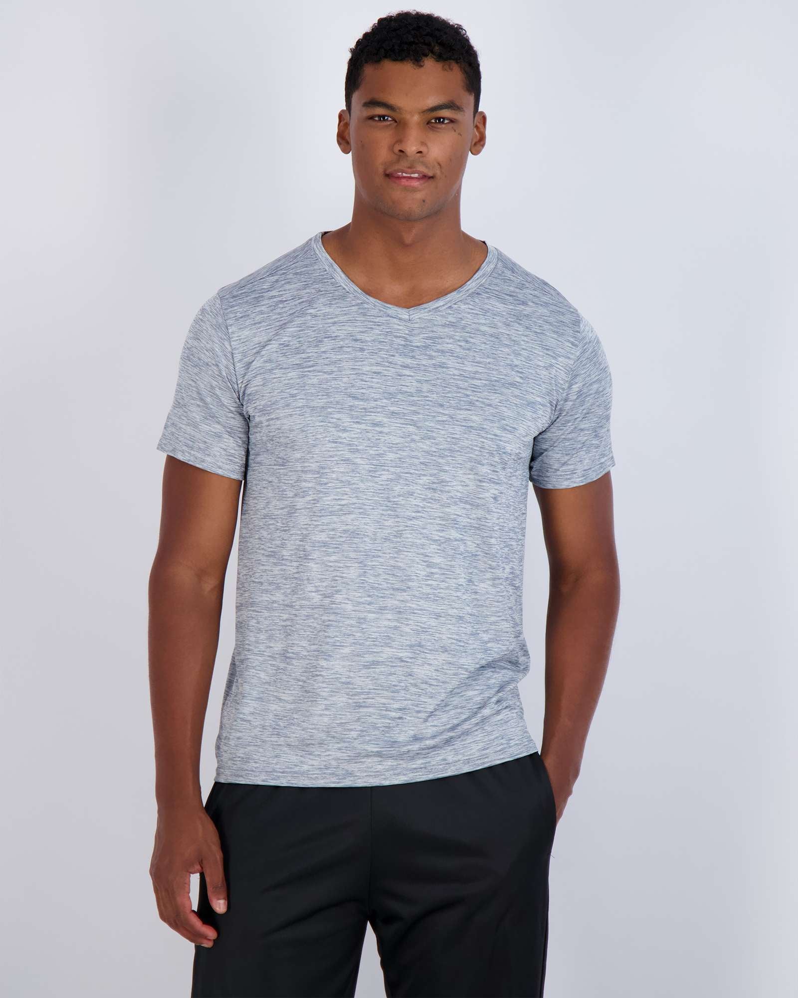 5 Pack: Men’s V-Neck Dry-Fit T-Shirt