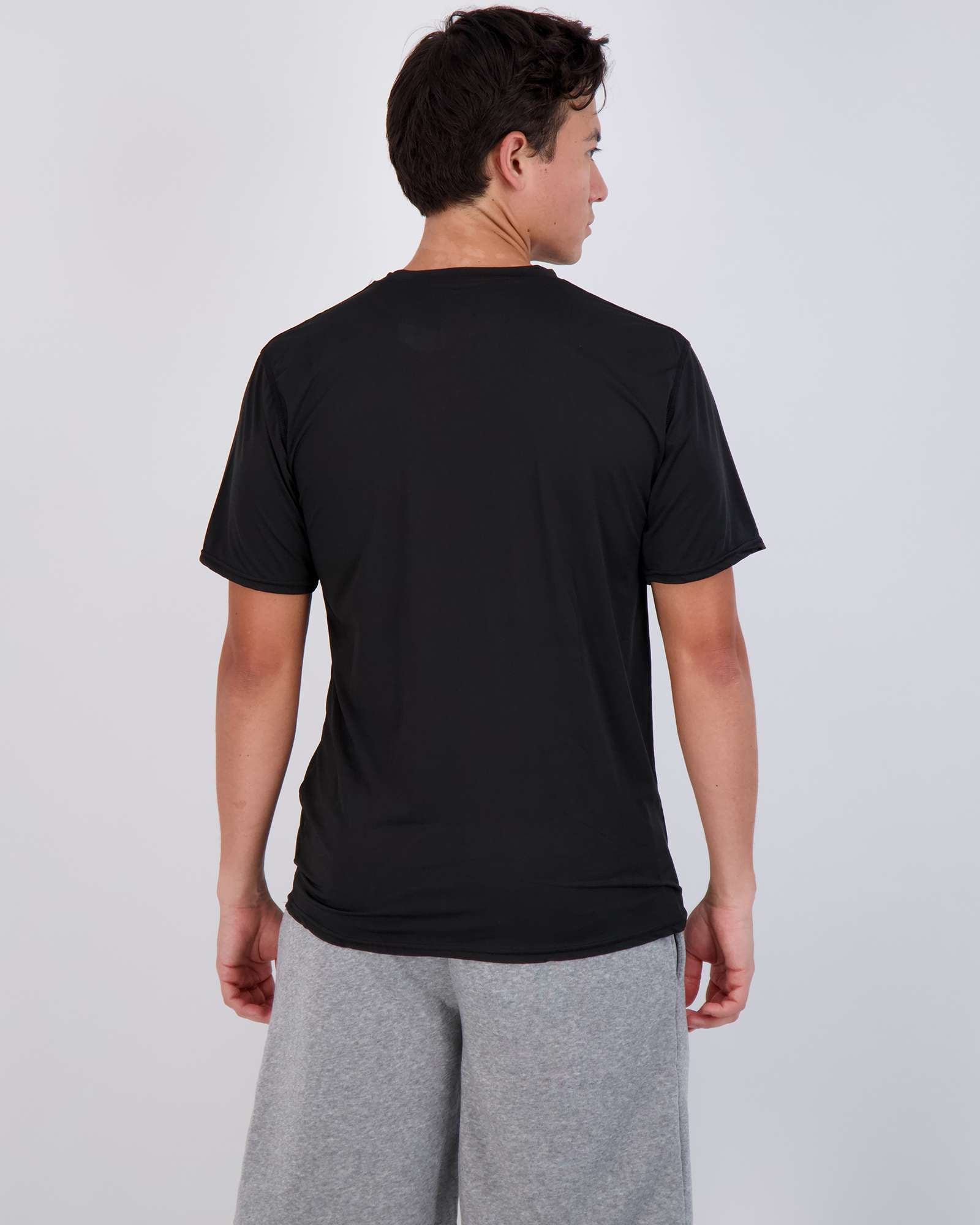 5 Pack: Mens Dry-Fit Active Crew Neck T-Shirt