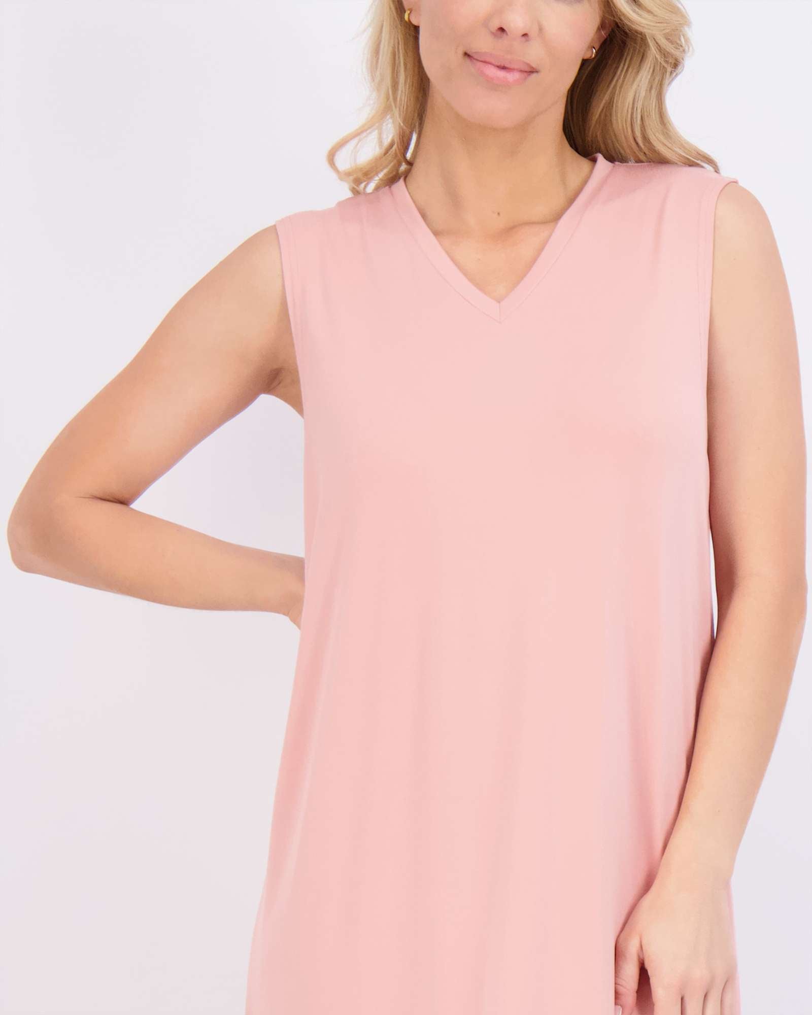3 Pack: Women's Soft Tank Nightgown (Available in Plus Size)