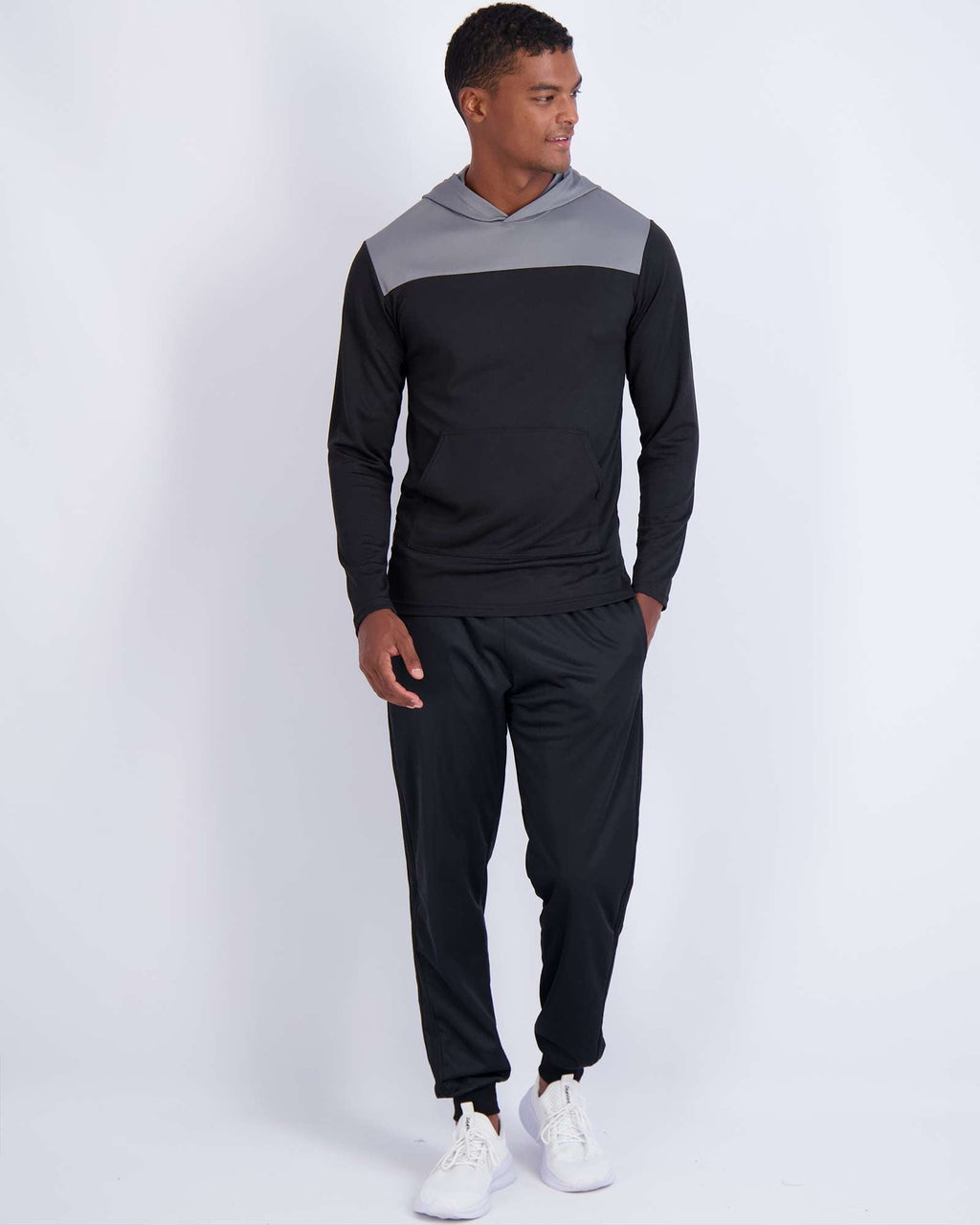 3 Pack: Mens Mesh Pullover Hoodie