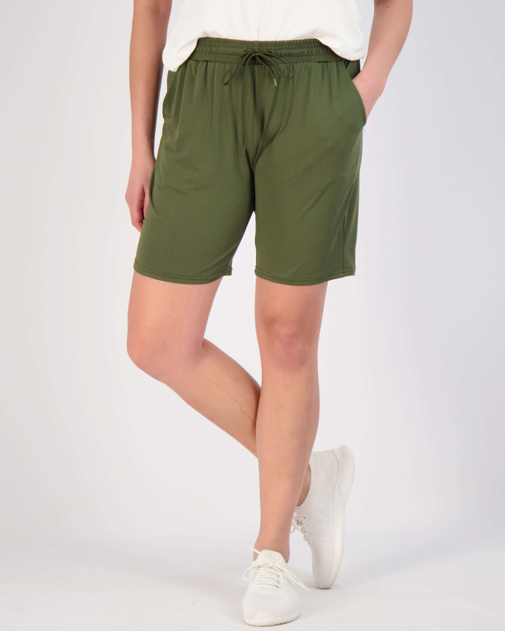 4 Pack: Womens Dry-Fit 7" Bermuda Shorts