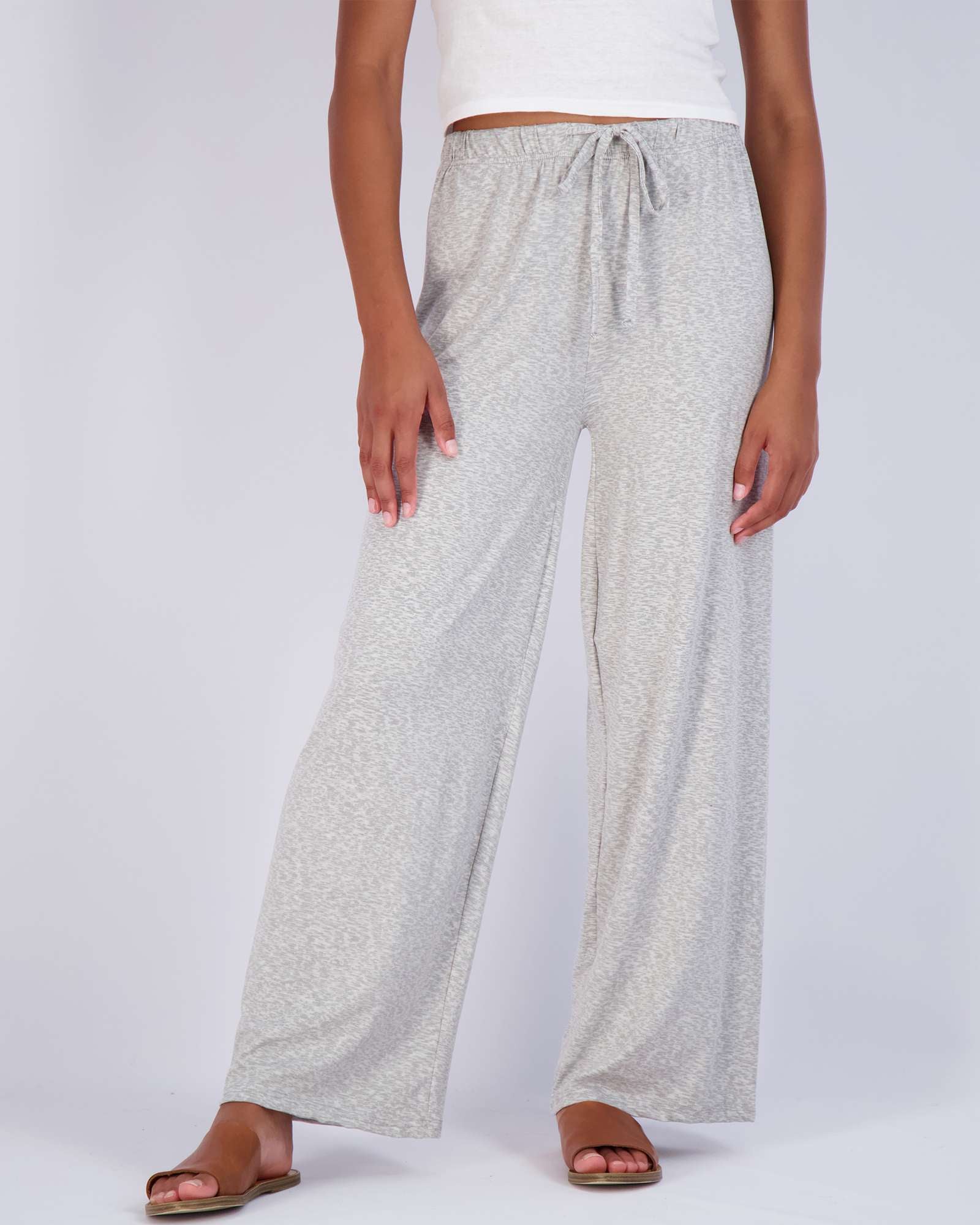 3 Pack: Womens Wide Leg Palazzo Lounge Pajama Pants