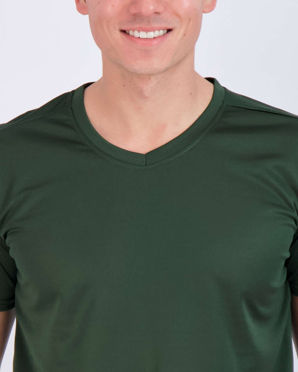 5 Pack: Mens V-Neck Mesh Active Short Sleeve T-Shirt (Available in Big & Tall)