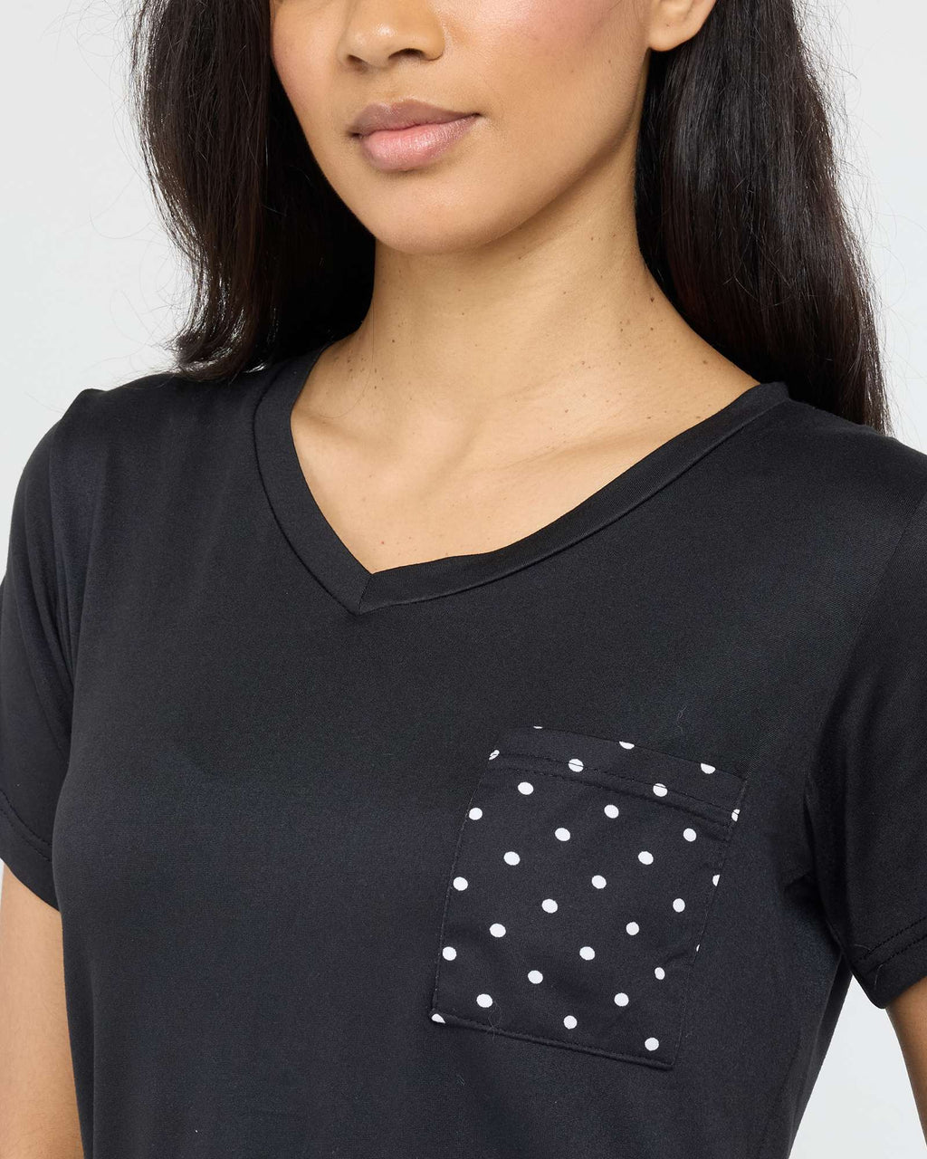 2 Pack: Women’s Pajama Set Super-Soft Short Sleeve V-Neck Top With Pants (Available in Plus Size)