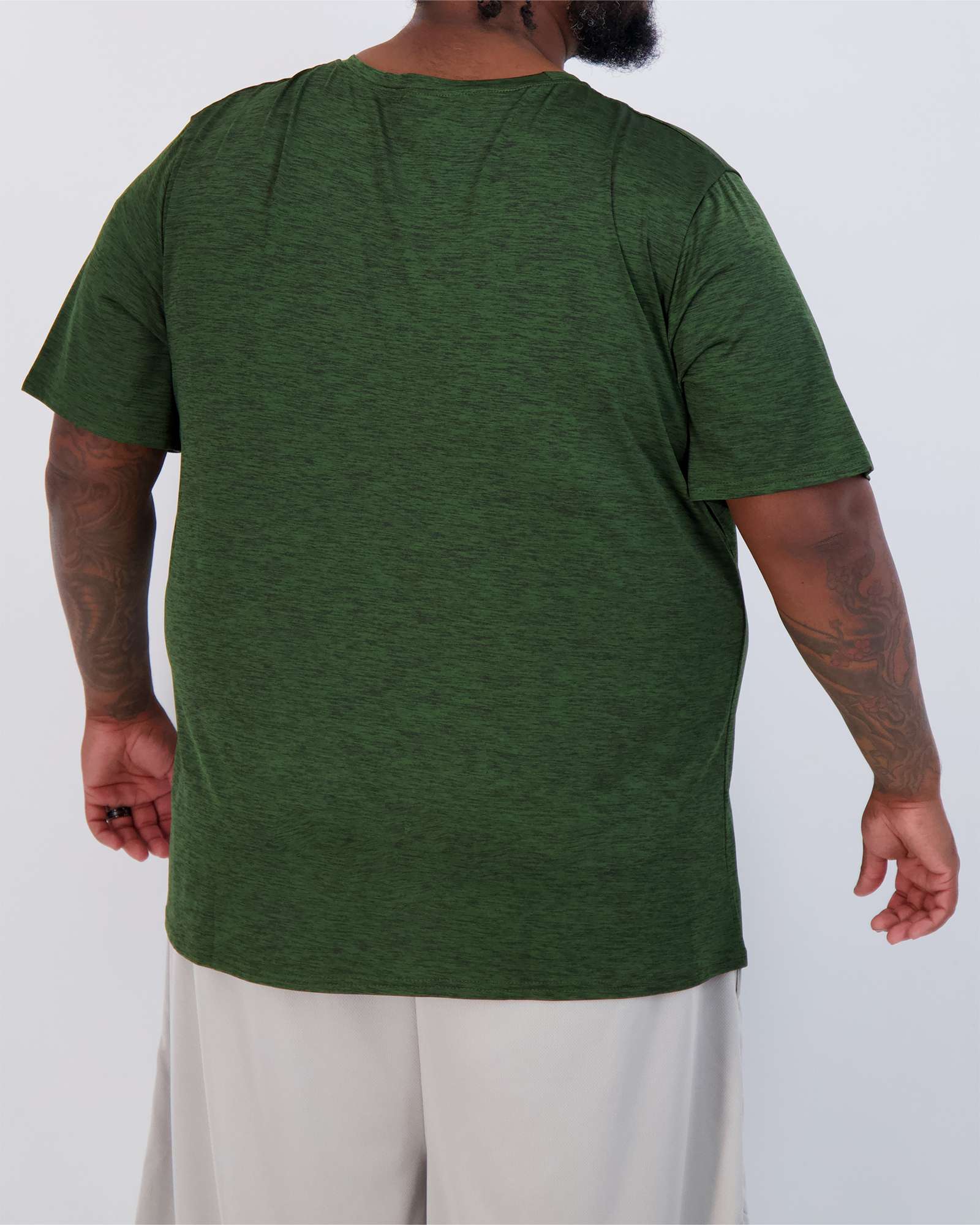 3 Pack: Men’s Big & Tall Dry-Fit Short-Sleeve Crew Neck T-Shirt