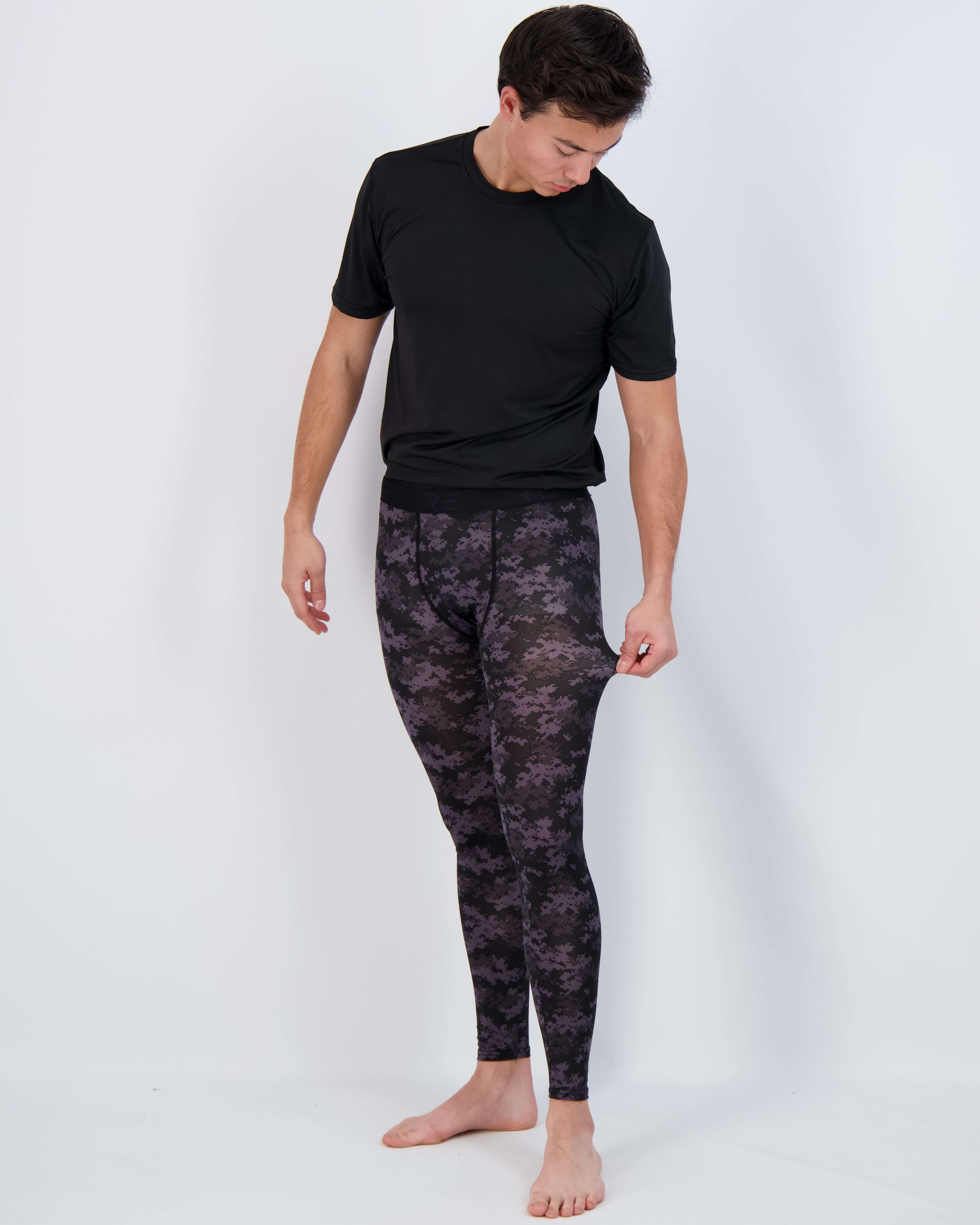 3 Pack: Mens Active Compression Pants