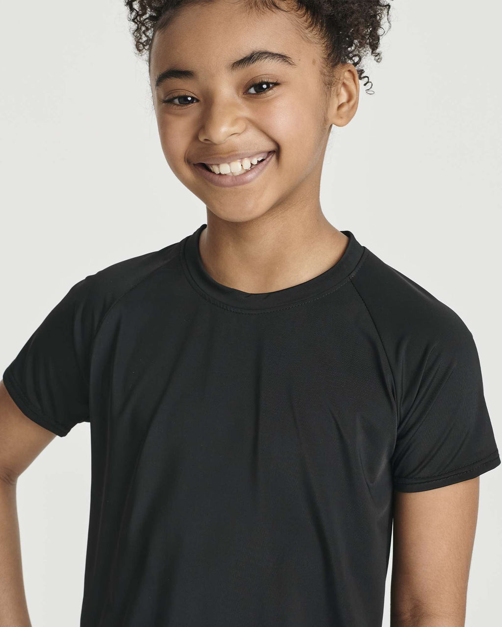 5 Pack: Girls' Short Sleeve UPF Rashguard Shirt