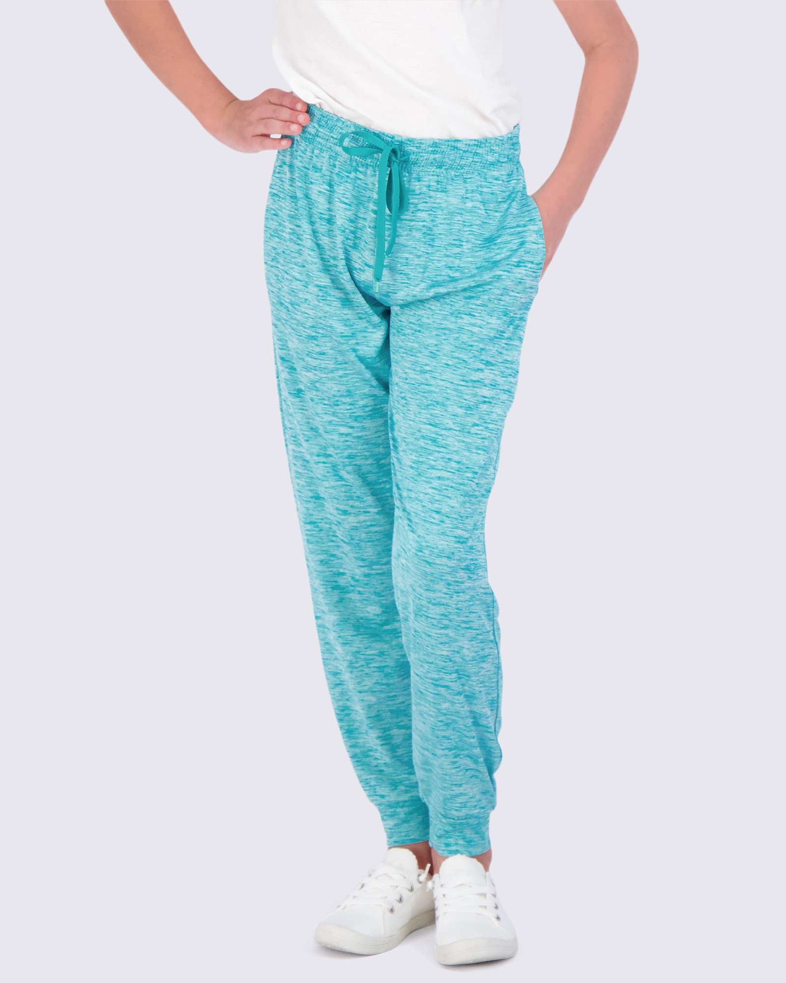 3 Pack: Girls Dry-Fit Active Jogger Sweatpants