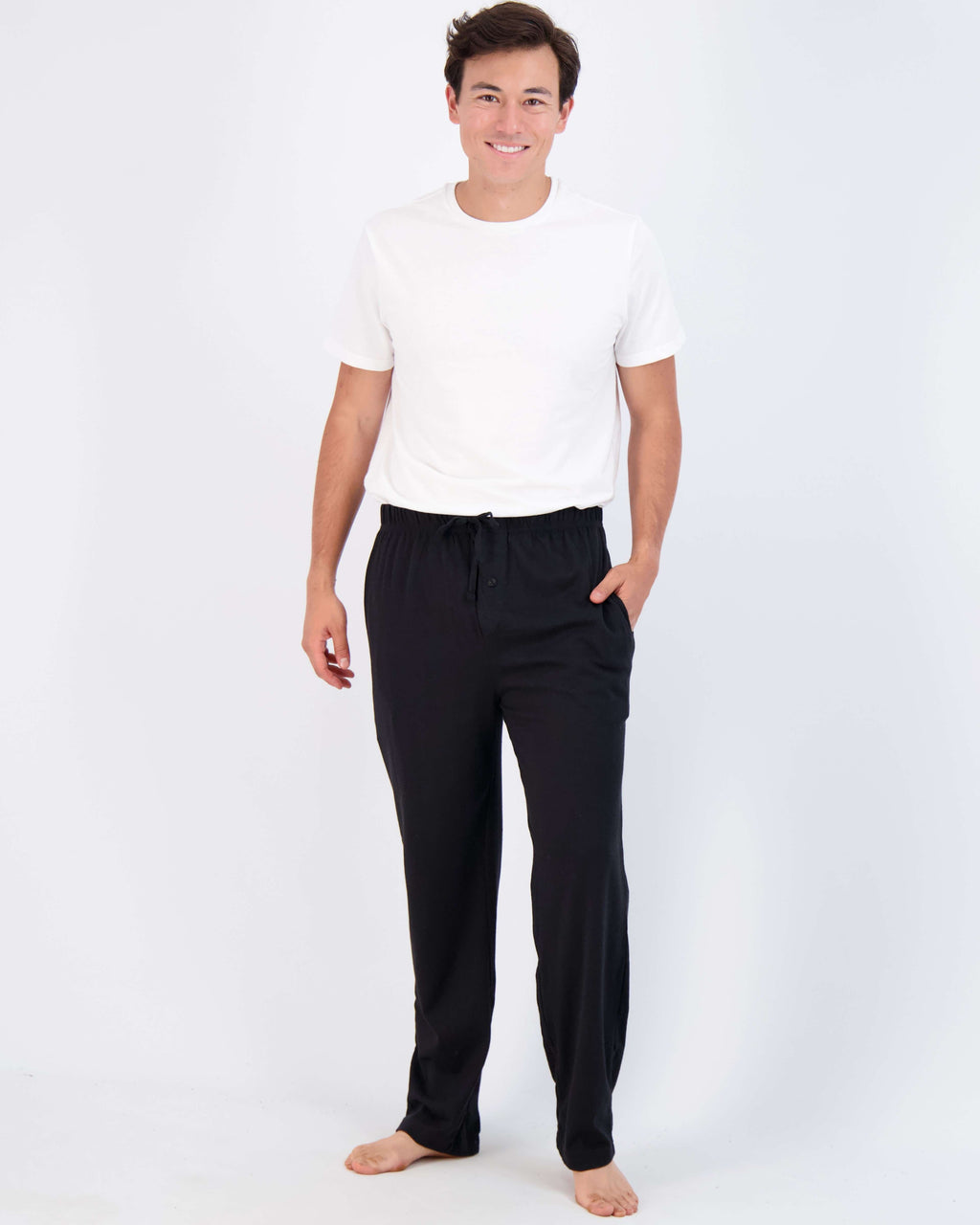 3 Pack: Mens Cotton Pajama Lounge Pants