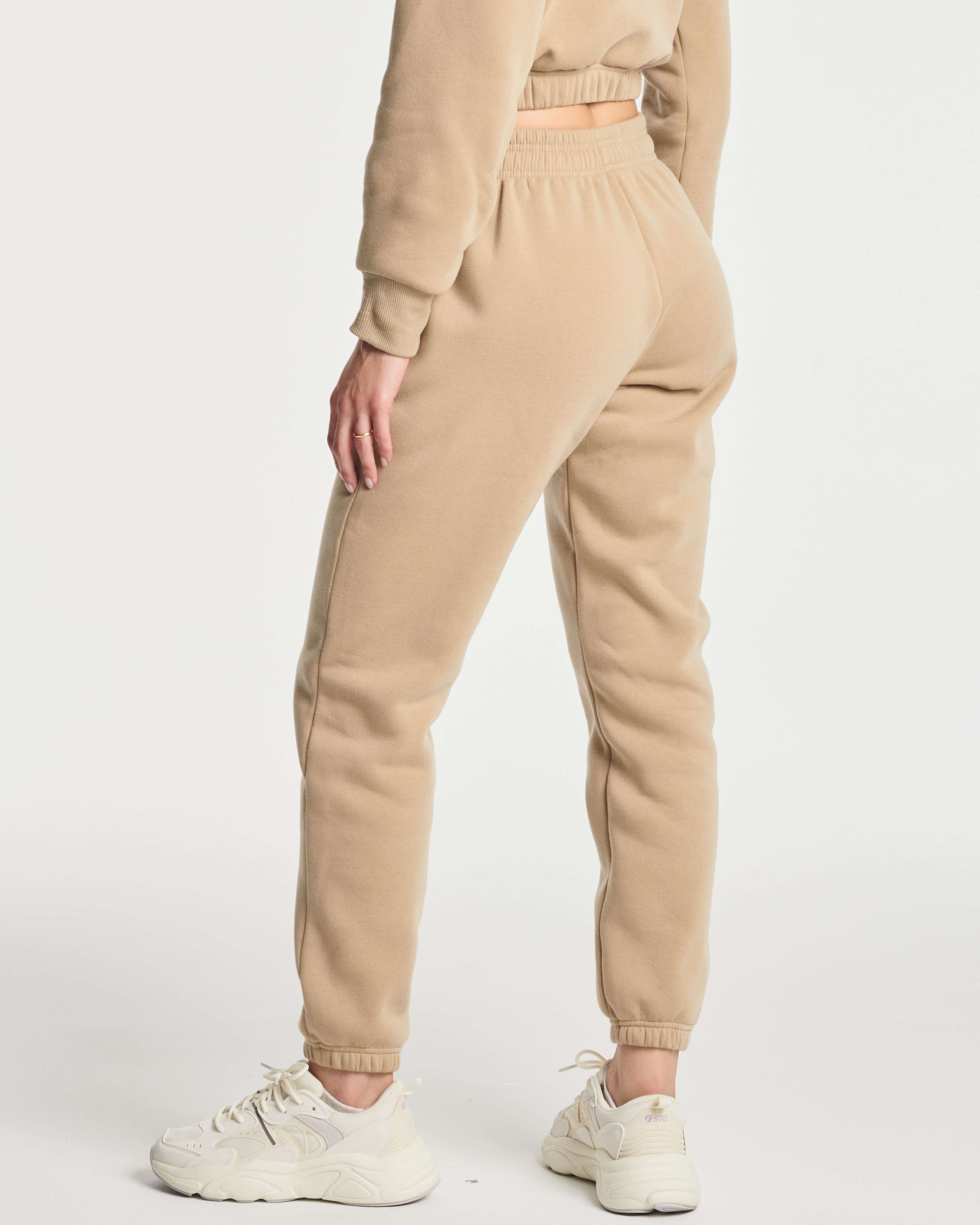 3 Pack: Women's Fleece Jogger Sweatpants with Elastic Cuff (Available in Plus Size)