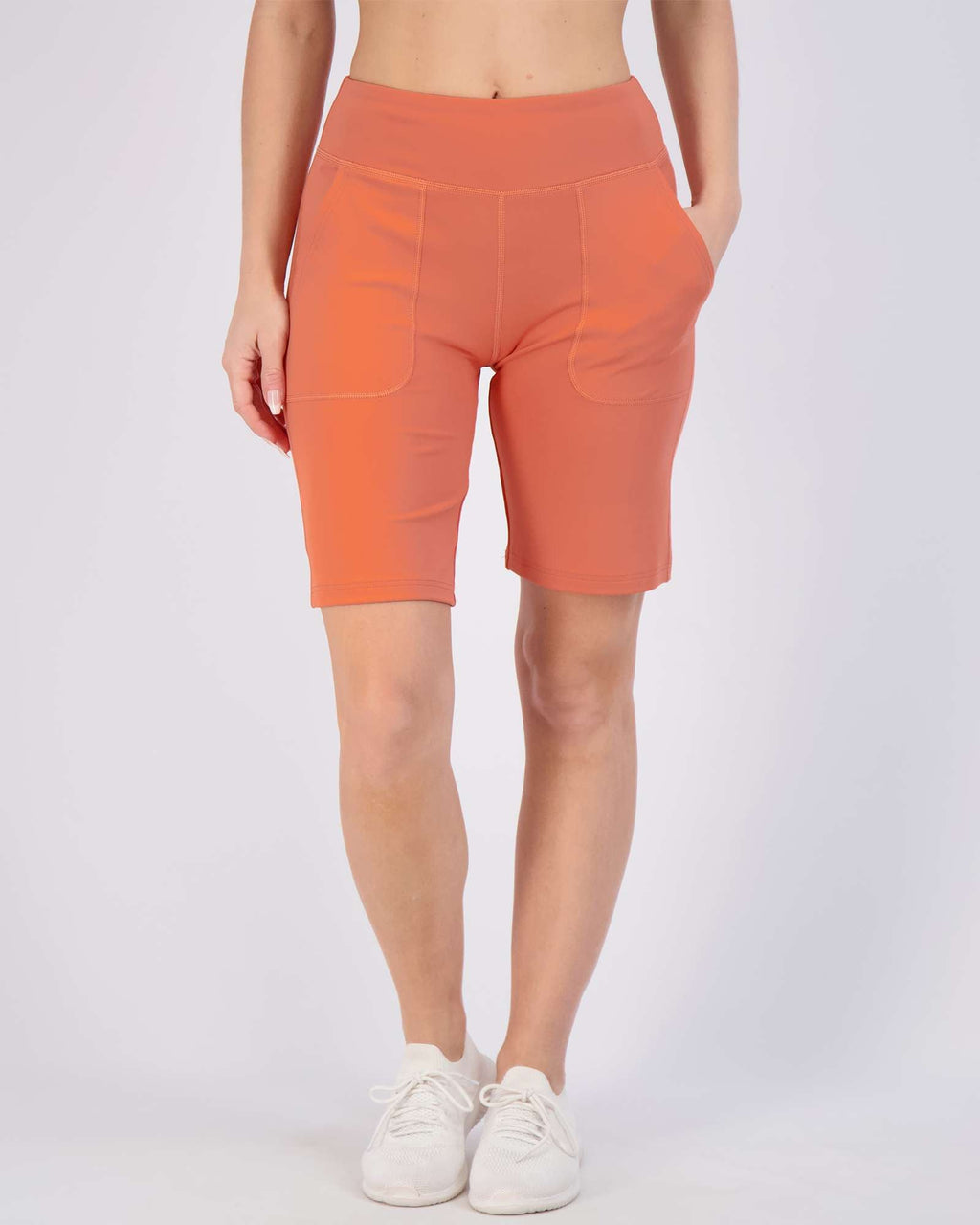 4 Pack: Women's 9" Bermuda Shorts with Pockets