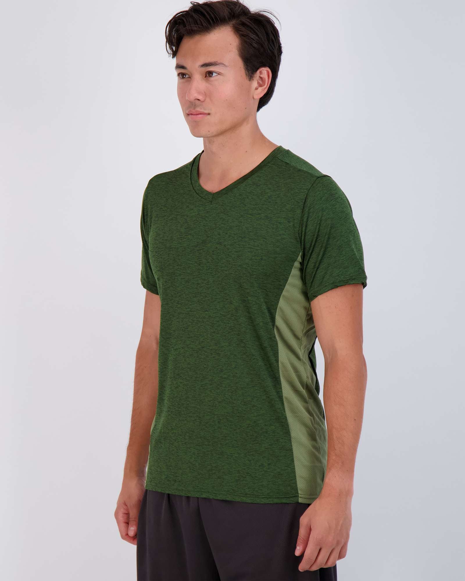 5 Pack: Men’s V-Neck Dry-Fit T-Shirt