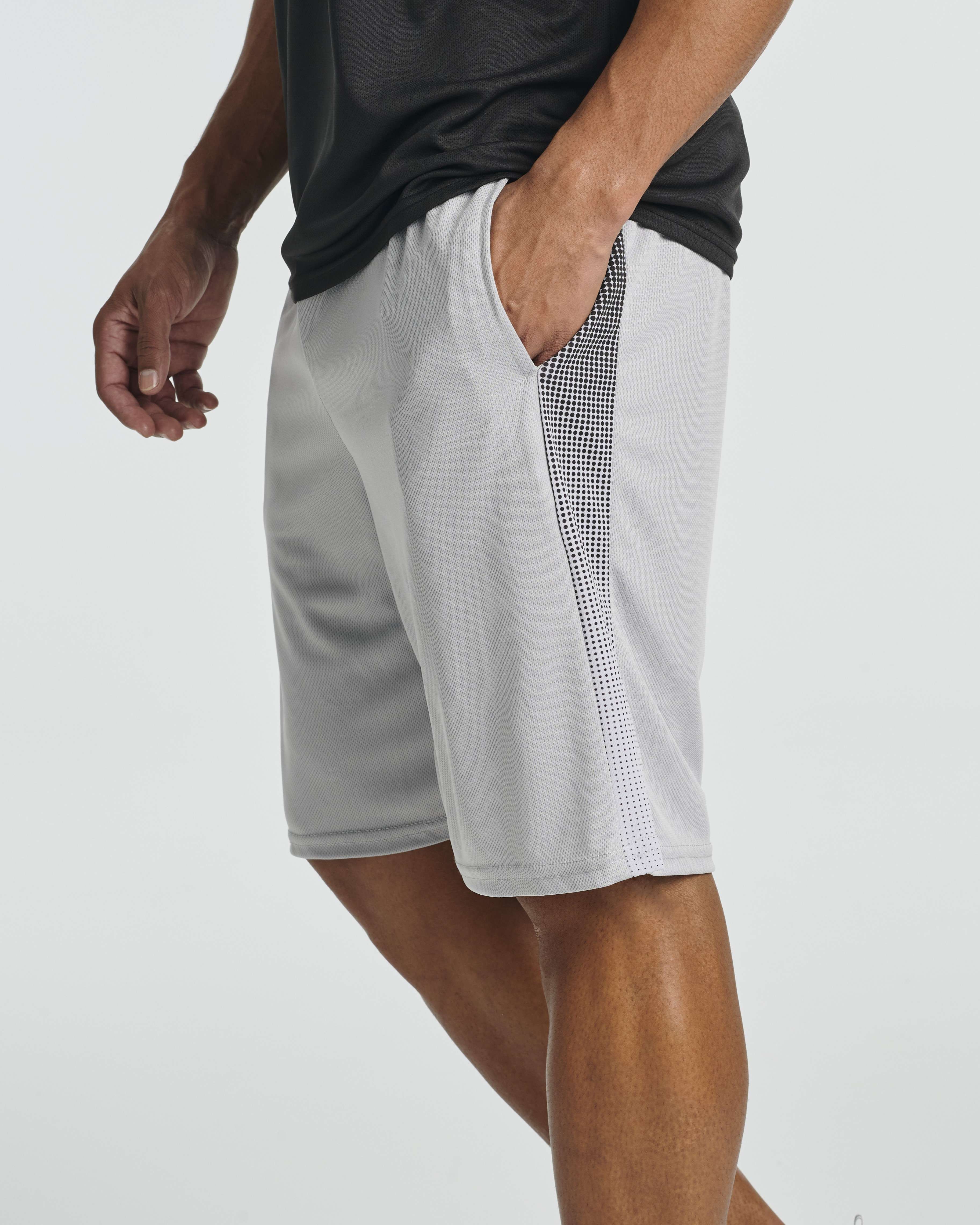 5 Pack: Men's Mesh Athletic Gym Shorts