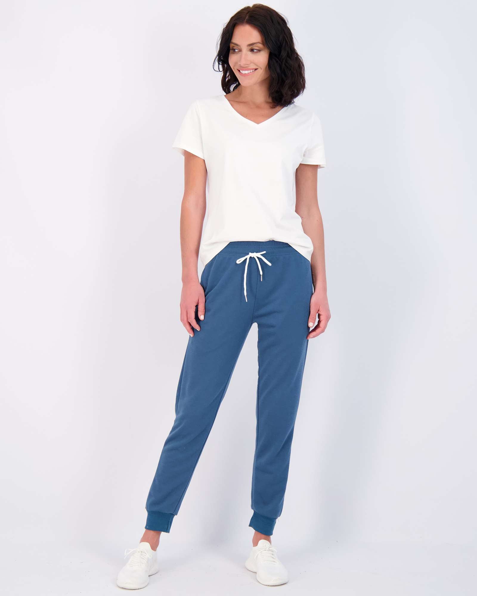 3 Pack: Womens French Terry Lounge Jogger Sweatpants