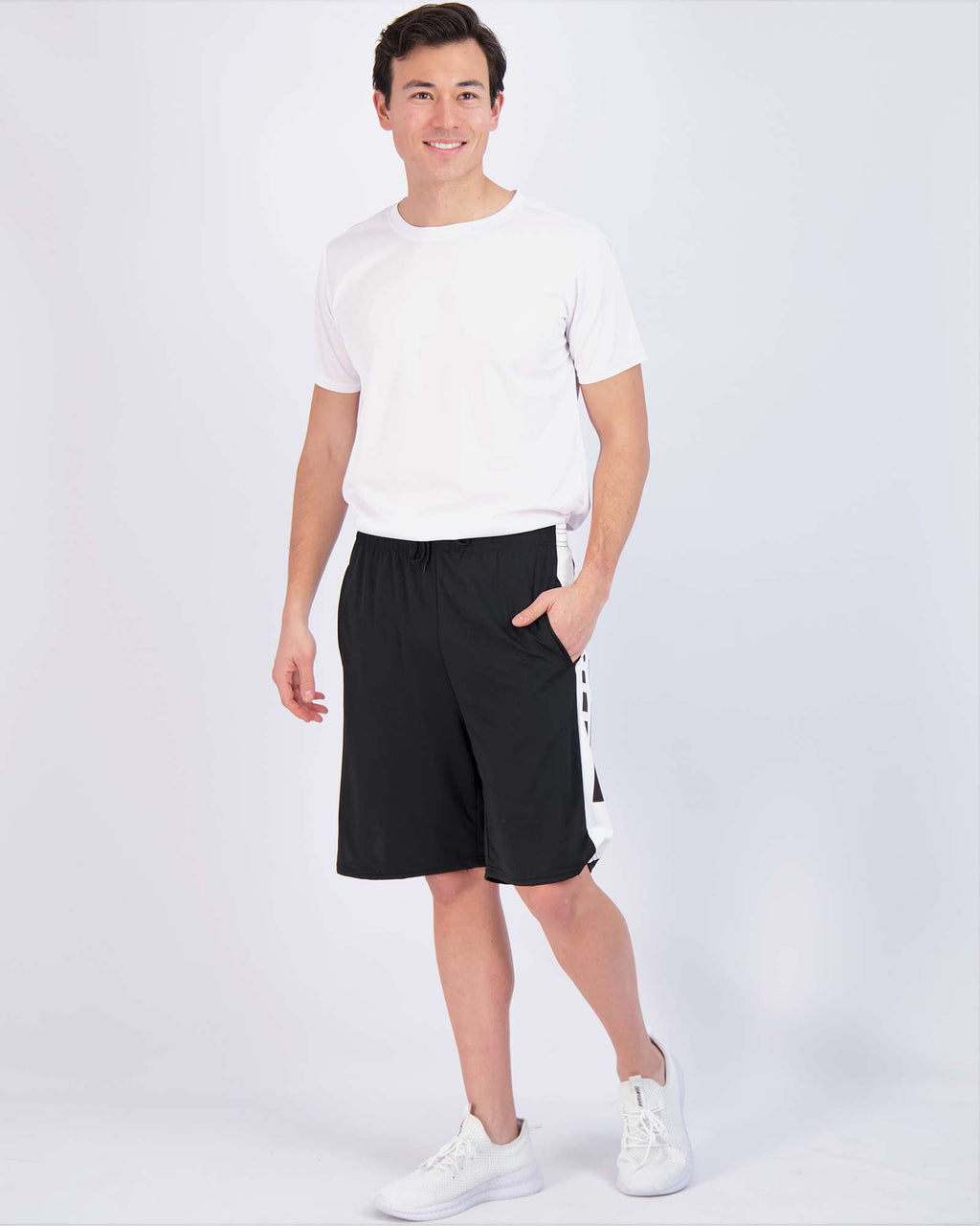 5 Pack: Mens Dry-Fit Active Performance Shorts