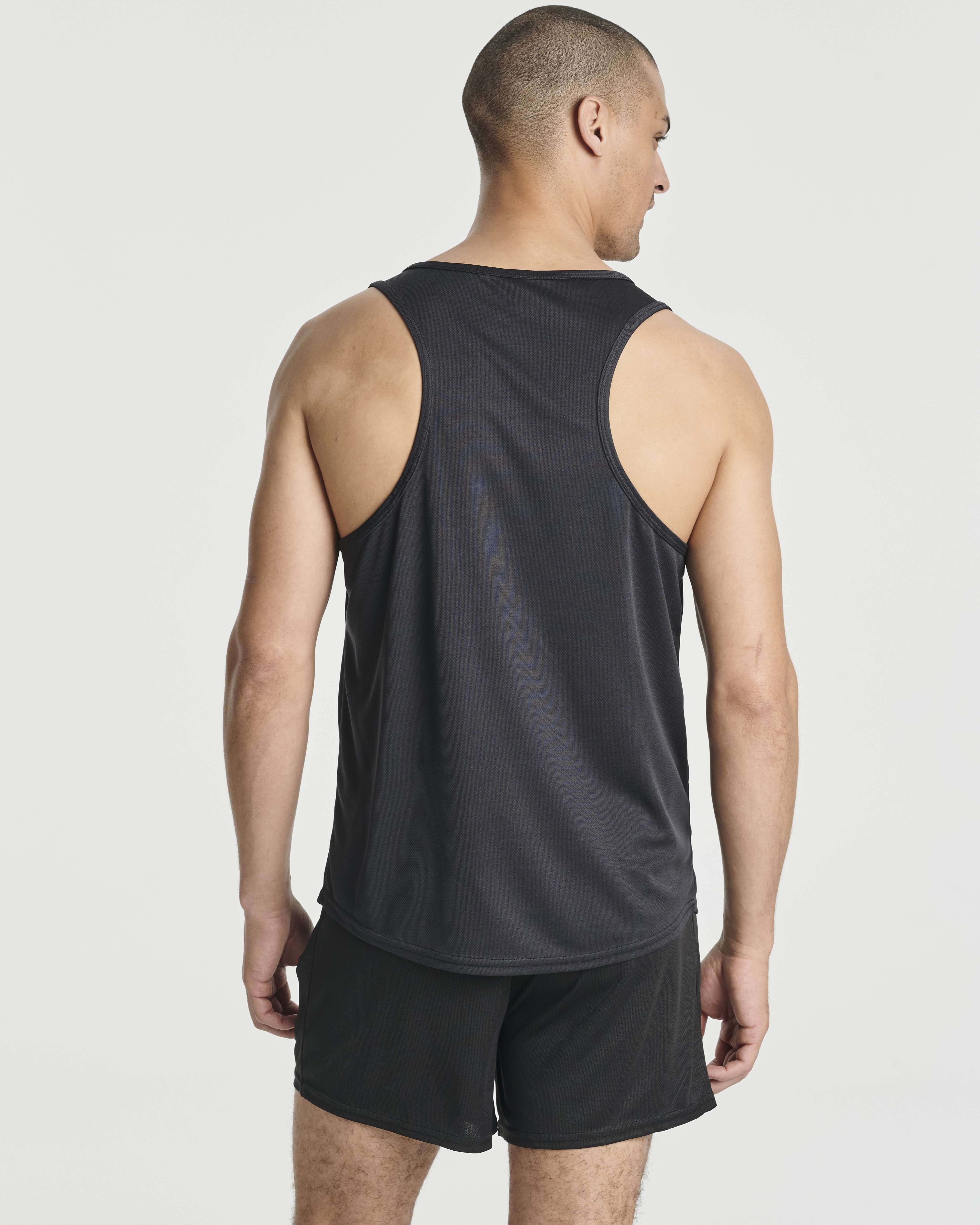 5 Pack: Men's Mesh Y-Back Muscle Tank Top (Available in Big & Tall)