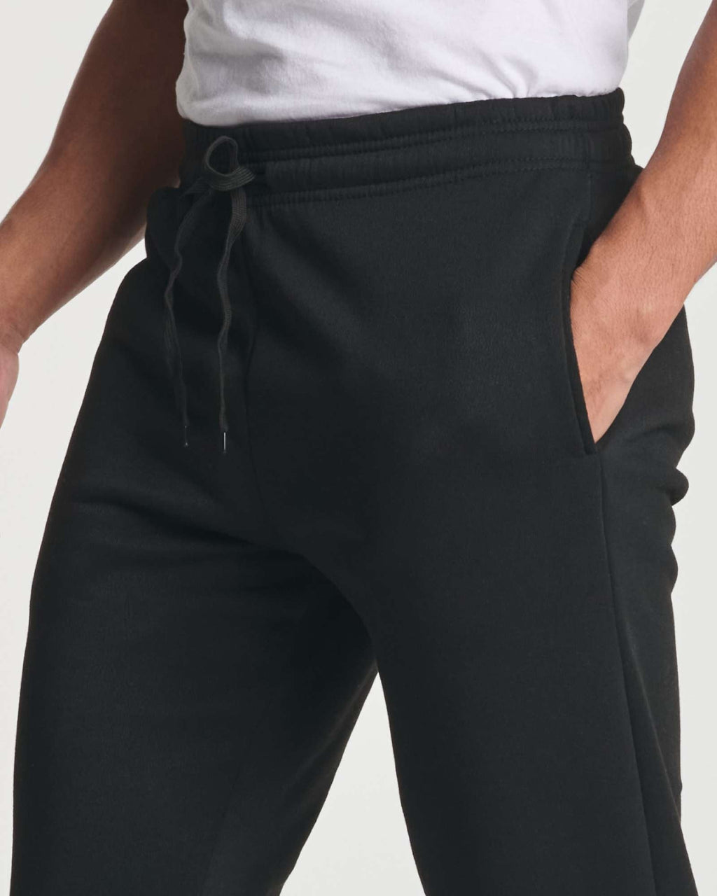 3 Pack: Mens Fleece Open Bottom Sweatpants