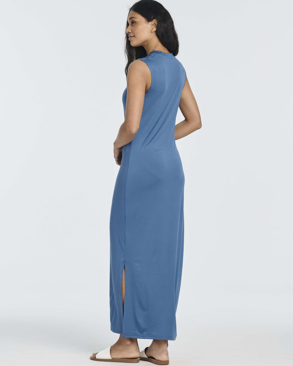 3 Pack: Women's Long Tank Maxi Dress with Pockets (Available In Plus Size)