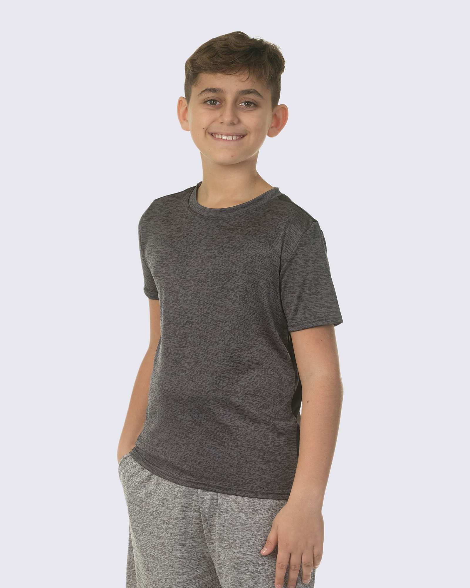 5 Pack: Boys Dry Fit Active Short-Sleeve T-Shirt