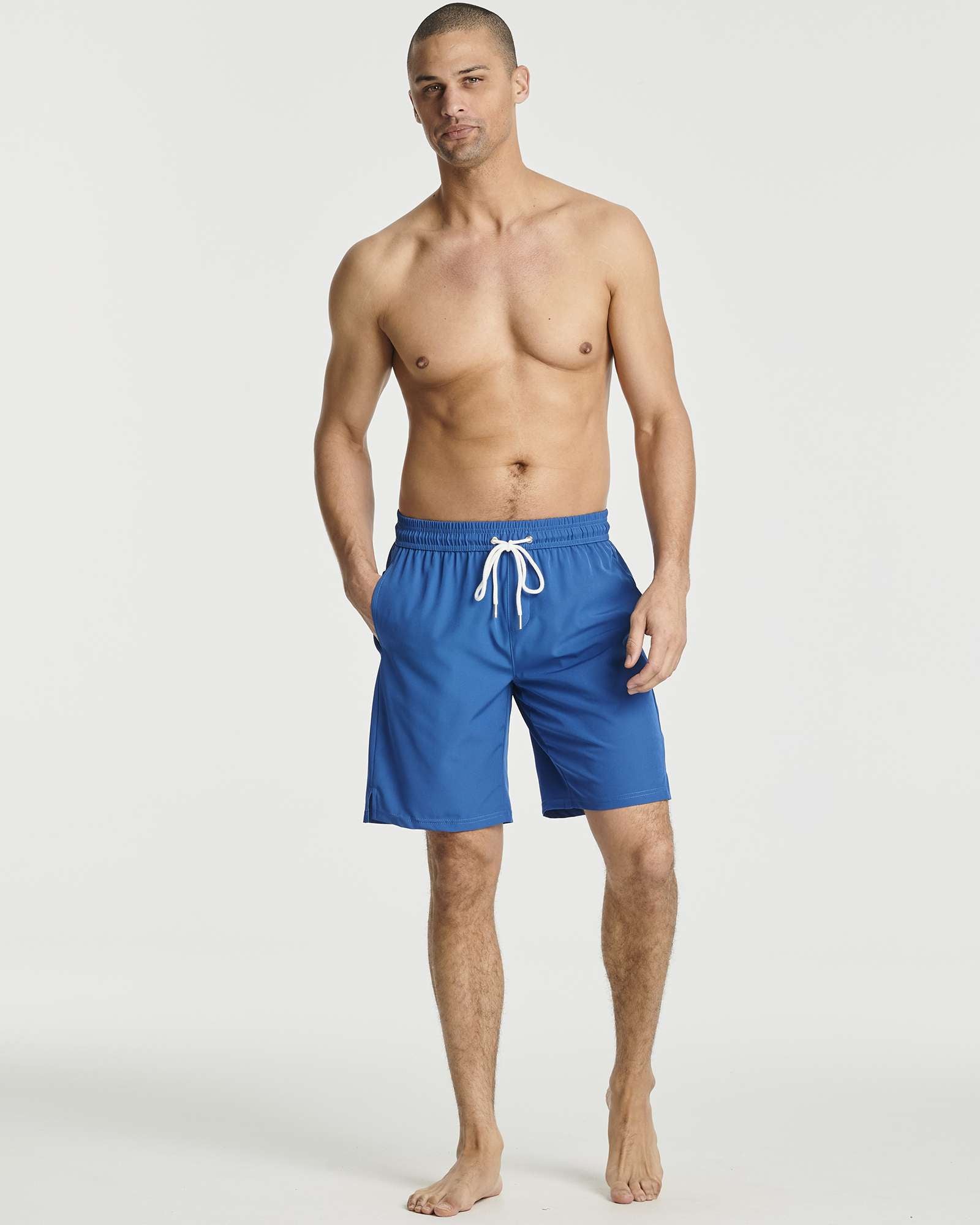 3 Pack: Men's 9" 2-in-1 Board Shorts with Compression Liner