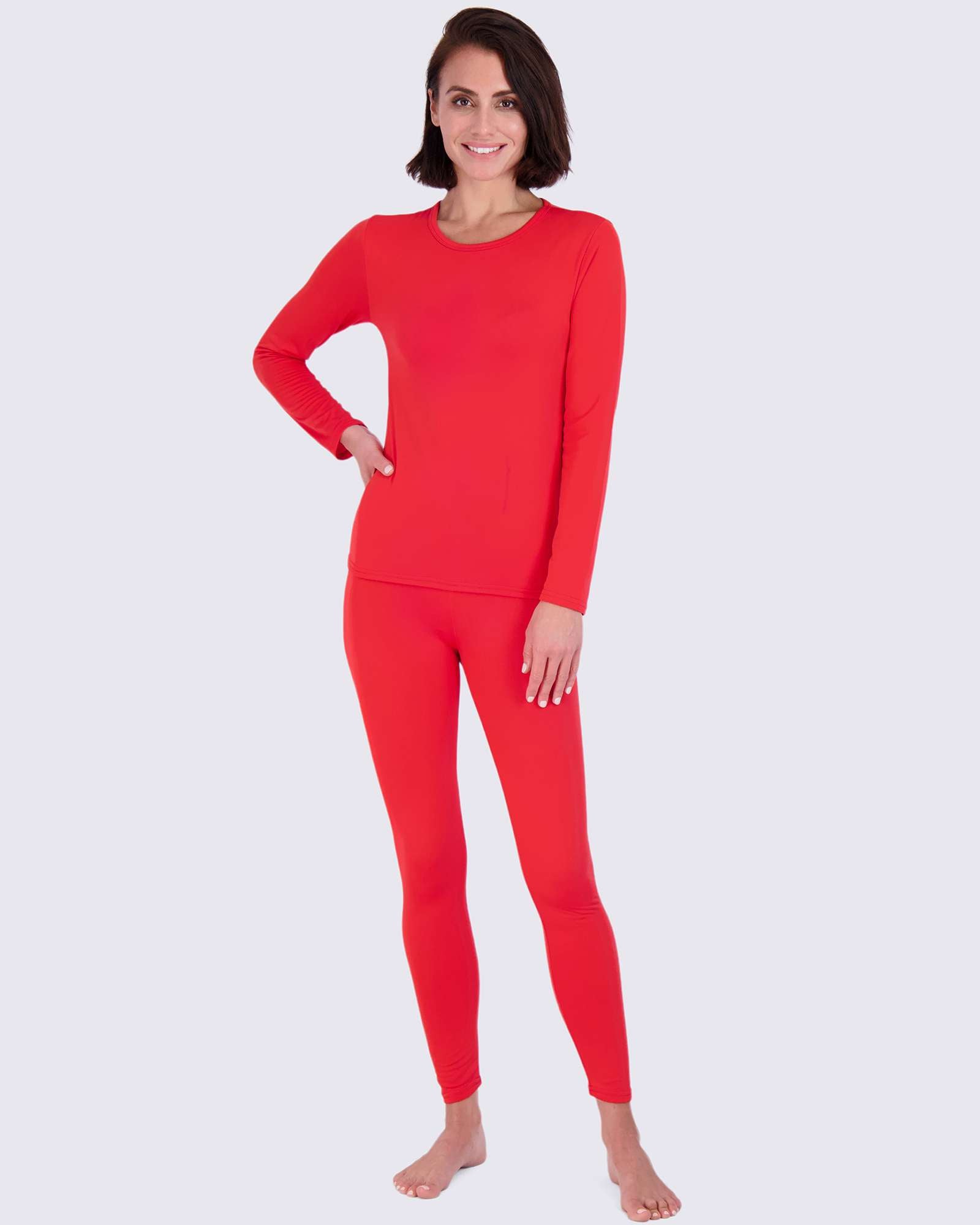 4 Piece: Womens Thermal Underwear Set