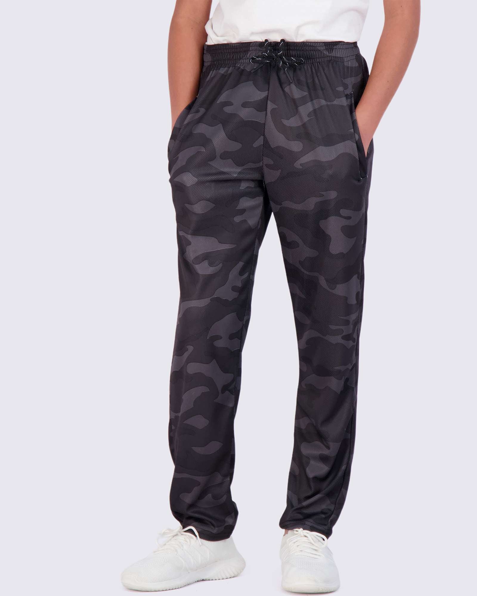 3 Pack: Boys Mesh Open Bottom Active Sweatpants