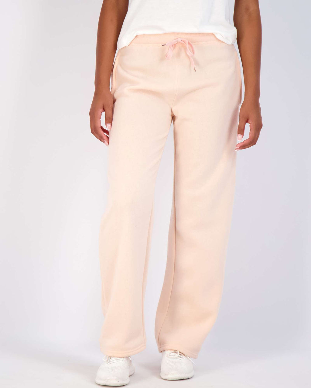 3 Pack: Womens Fleece Open Bottom Sweatpants