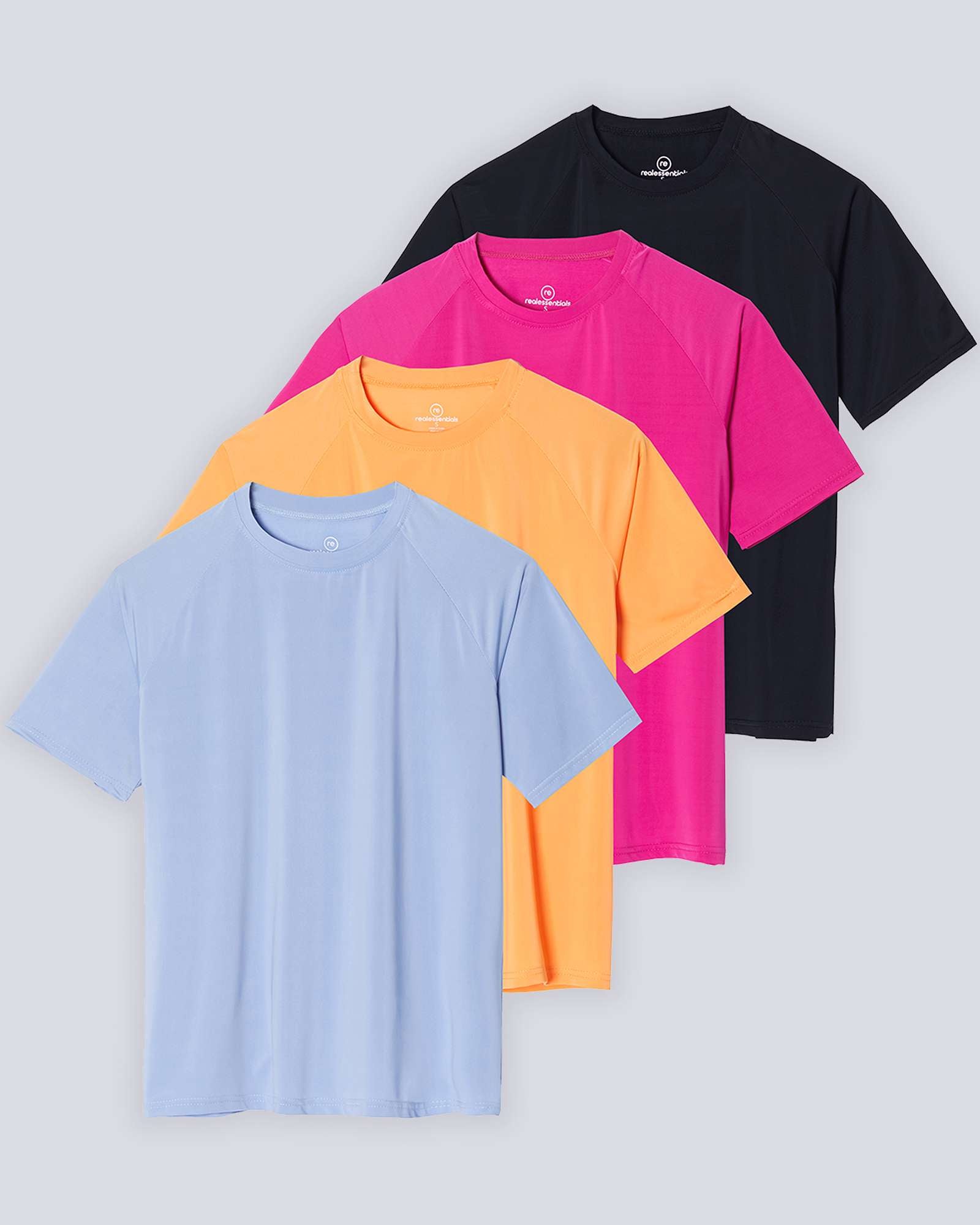 4 Pack: Women's UPF Short Sleeved Rashguard Top