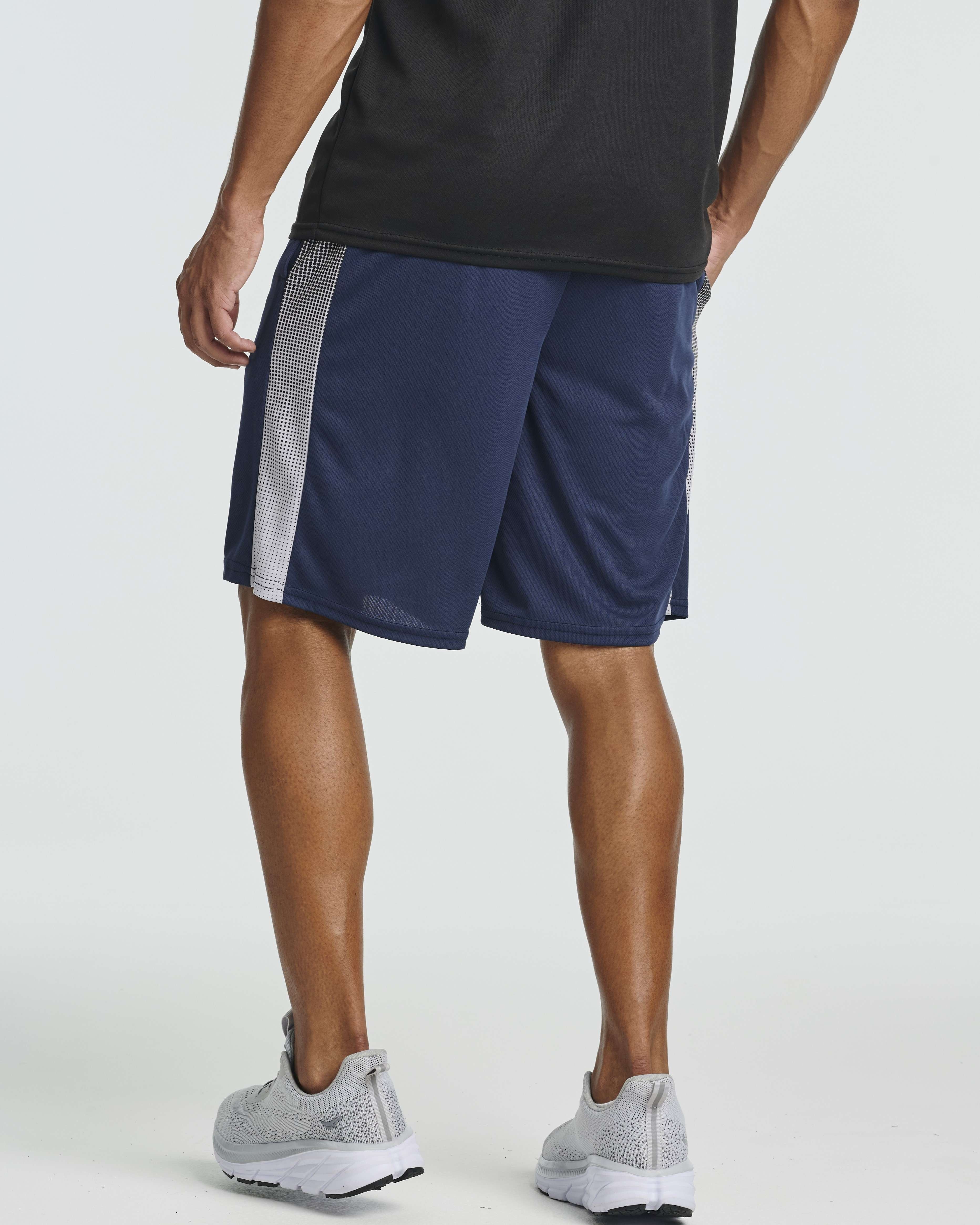 5 Pack: Men's Mesh Athletic Gym Shorts