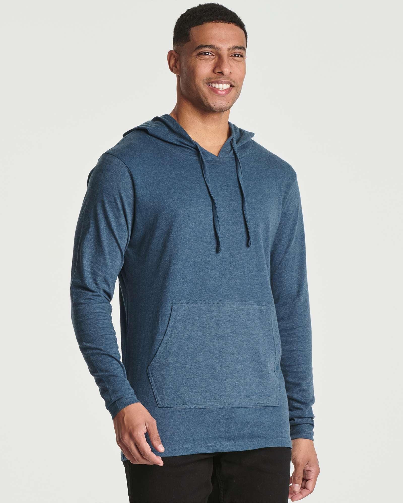 3 Pack: Mens Cotton Lightweight Pullover Hoodie