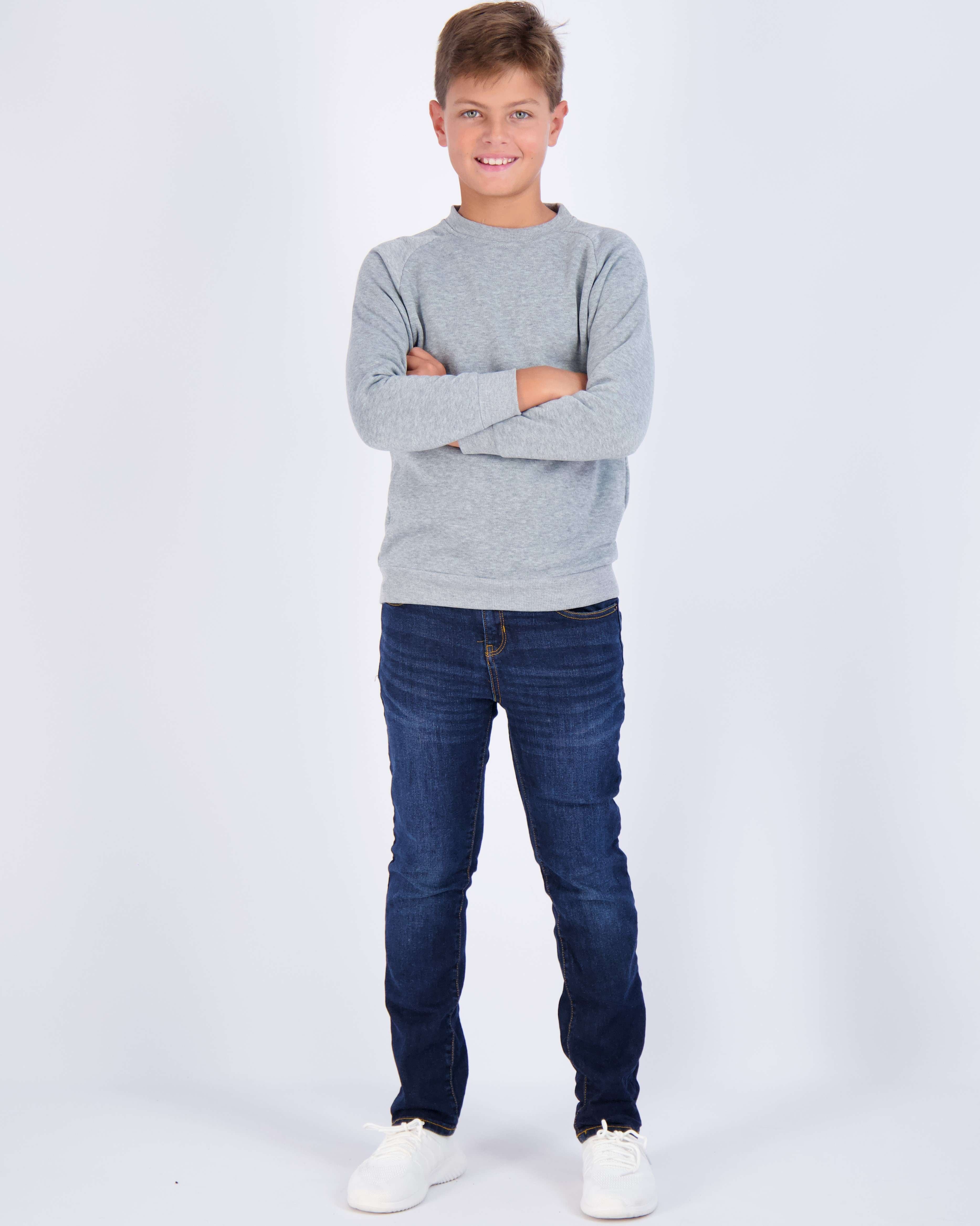 3 Pack: Boys Fleece Crew-Neck Pullover Sweatshirt