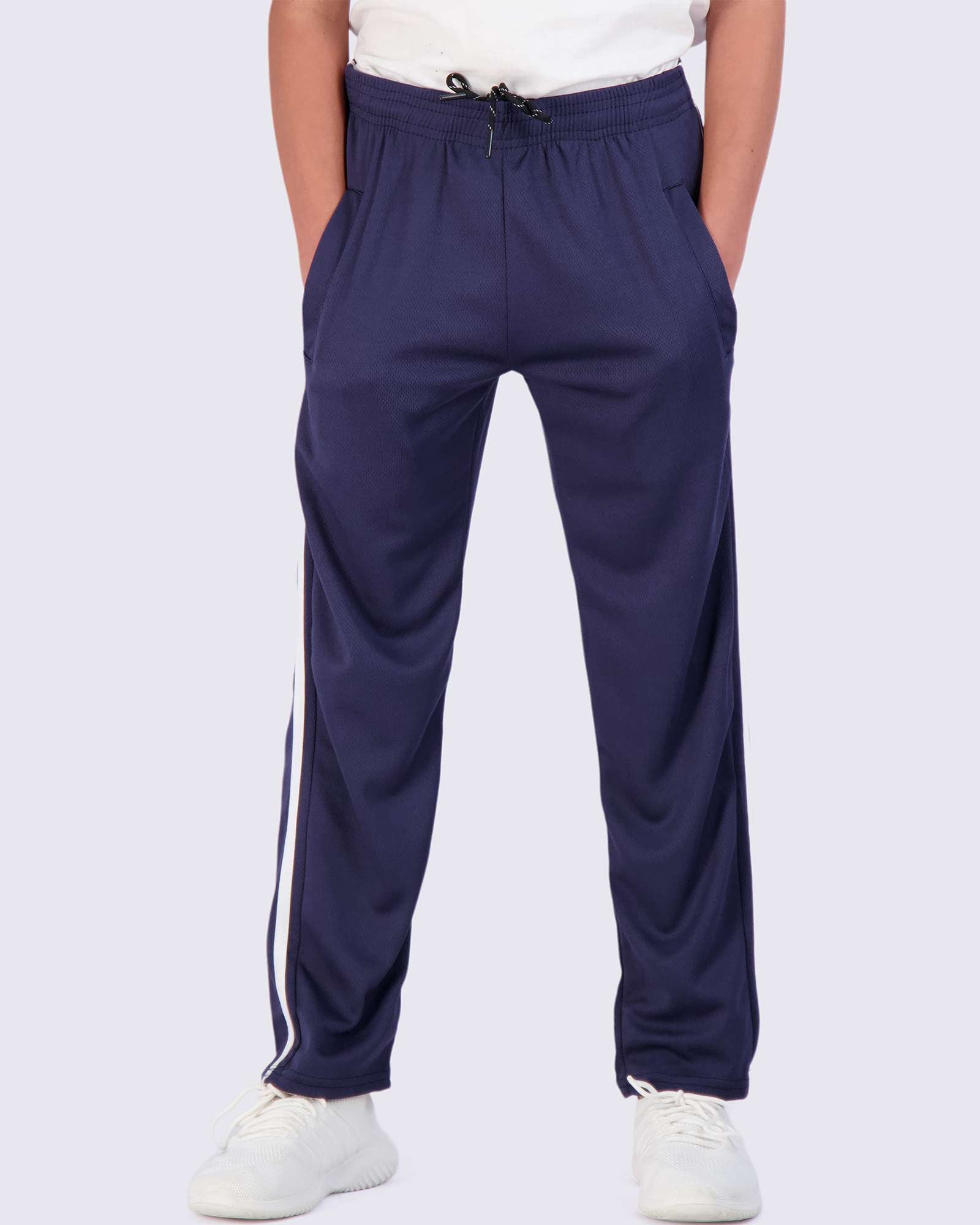 3 Pack: Boys Mesh Open Bottom Active Sweatpants