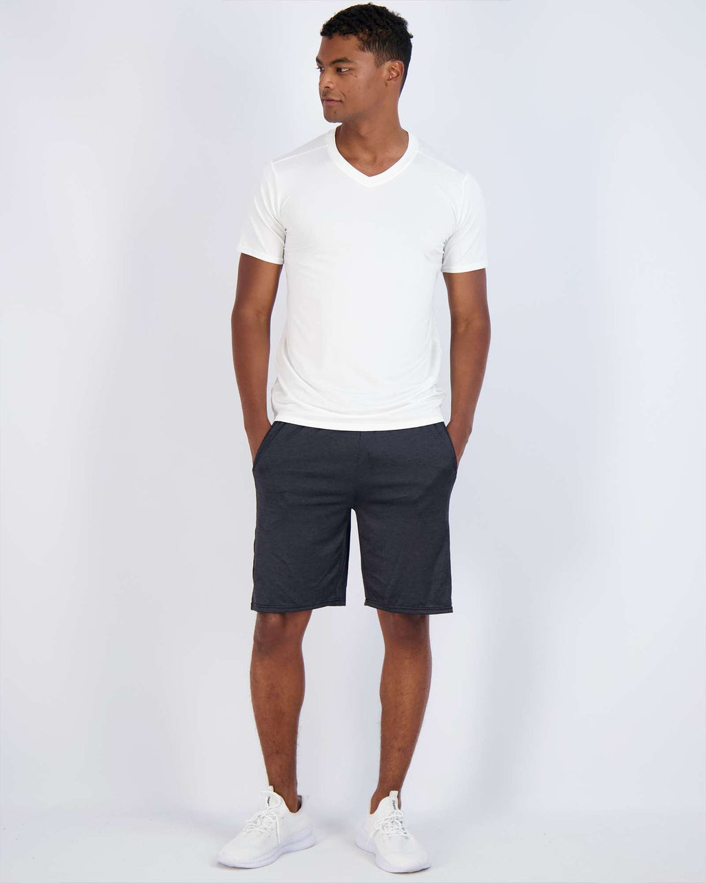 5 Pack: Men’s V-Neck Dry-Fit T-Shirt