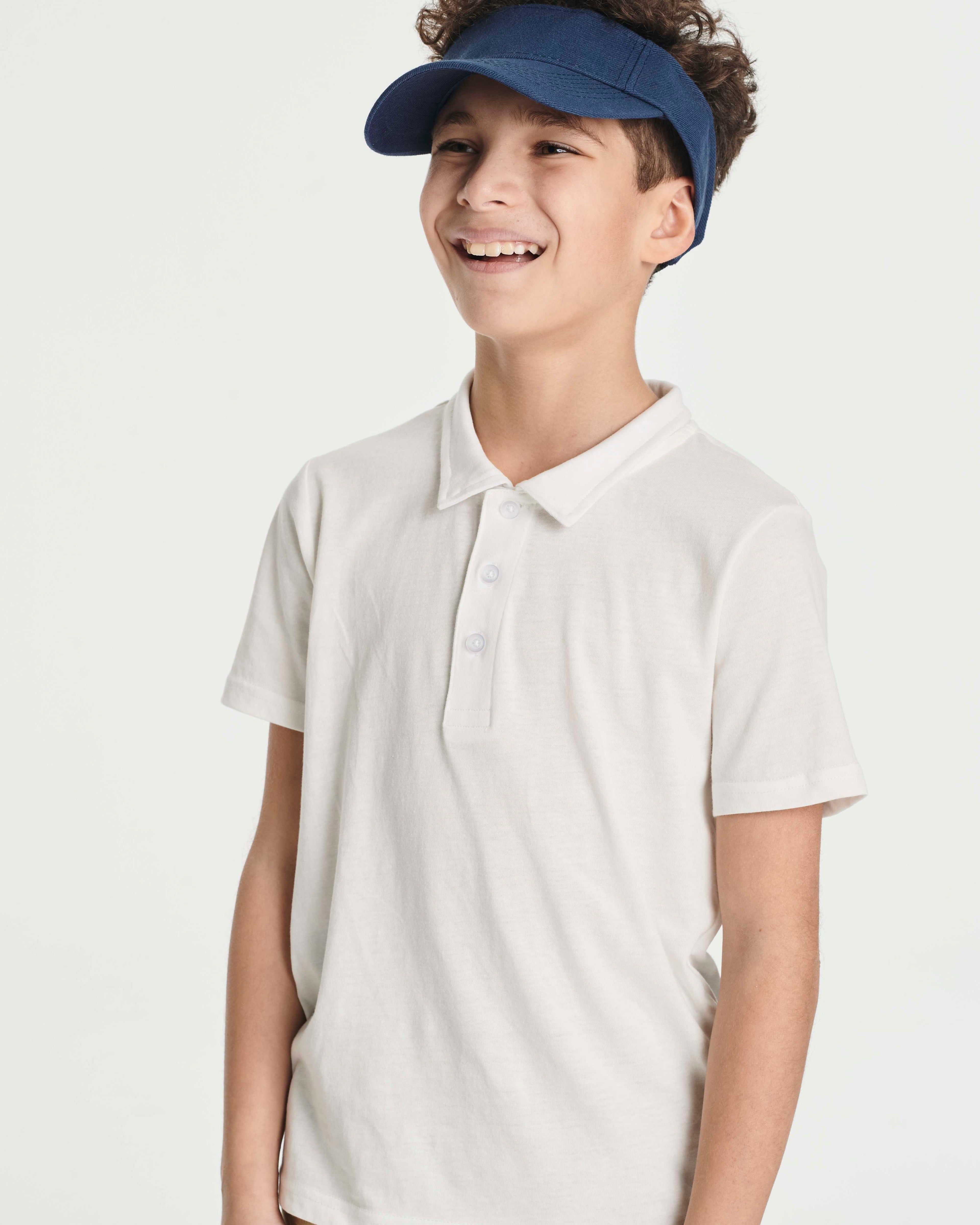 3 Pack: Boys' Jersey Cotton Polo Shirt