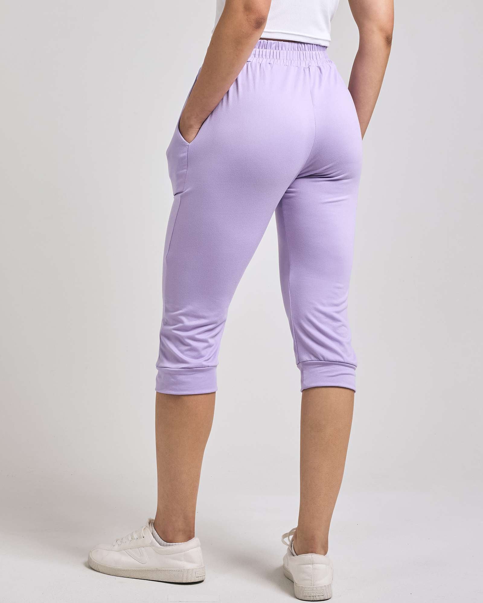 3 Pack: Women's Capri Joggers (Available in Plus Size)
